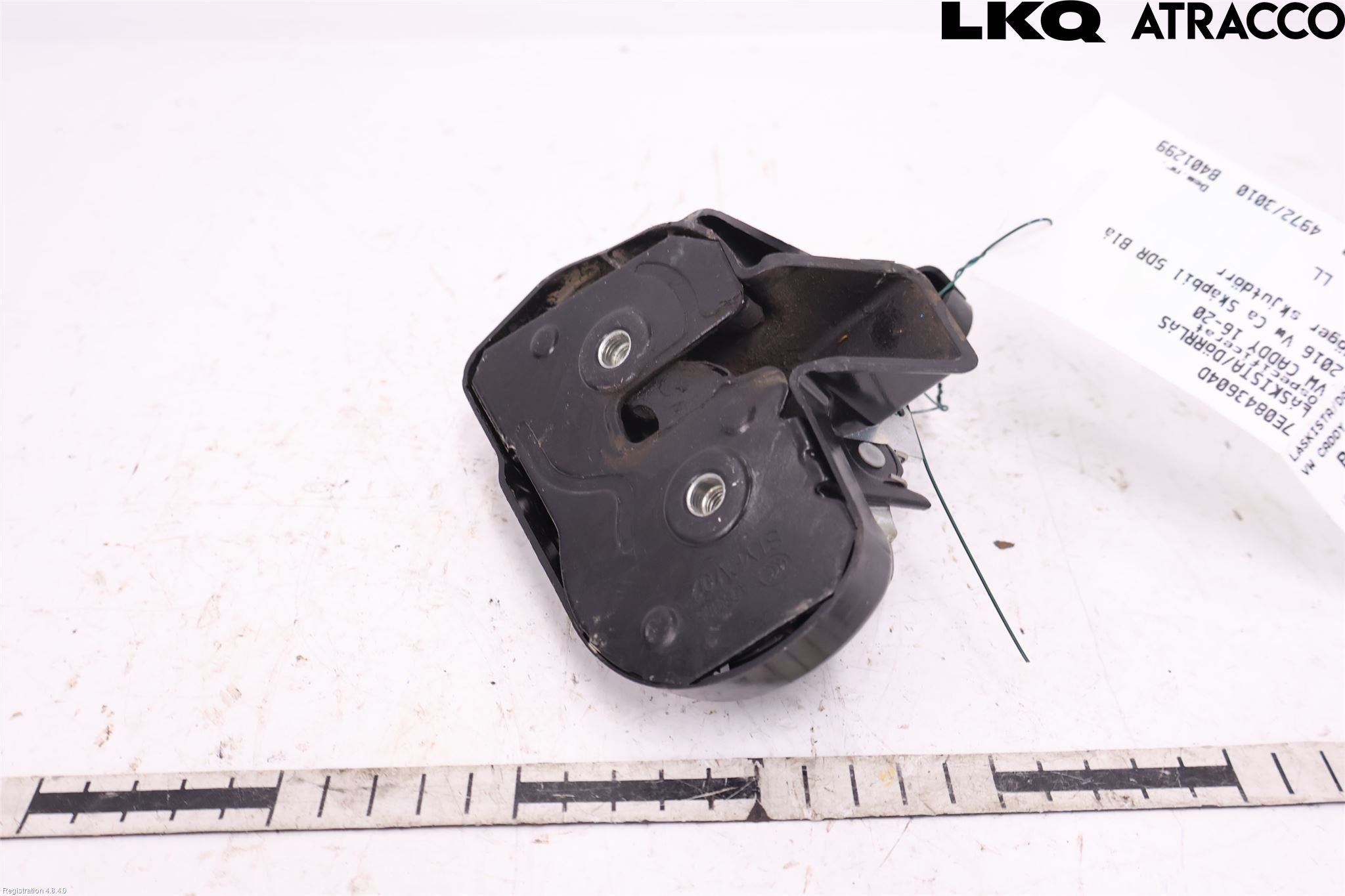 Volkswagen VW CADDY 16-20 Dørlås - Låsekasse