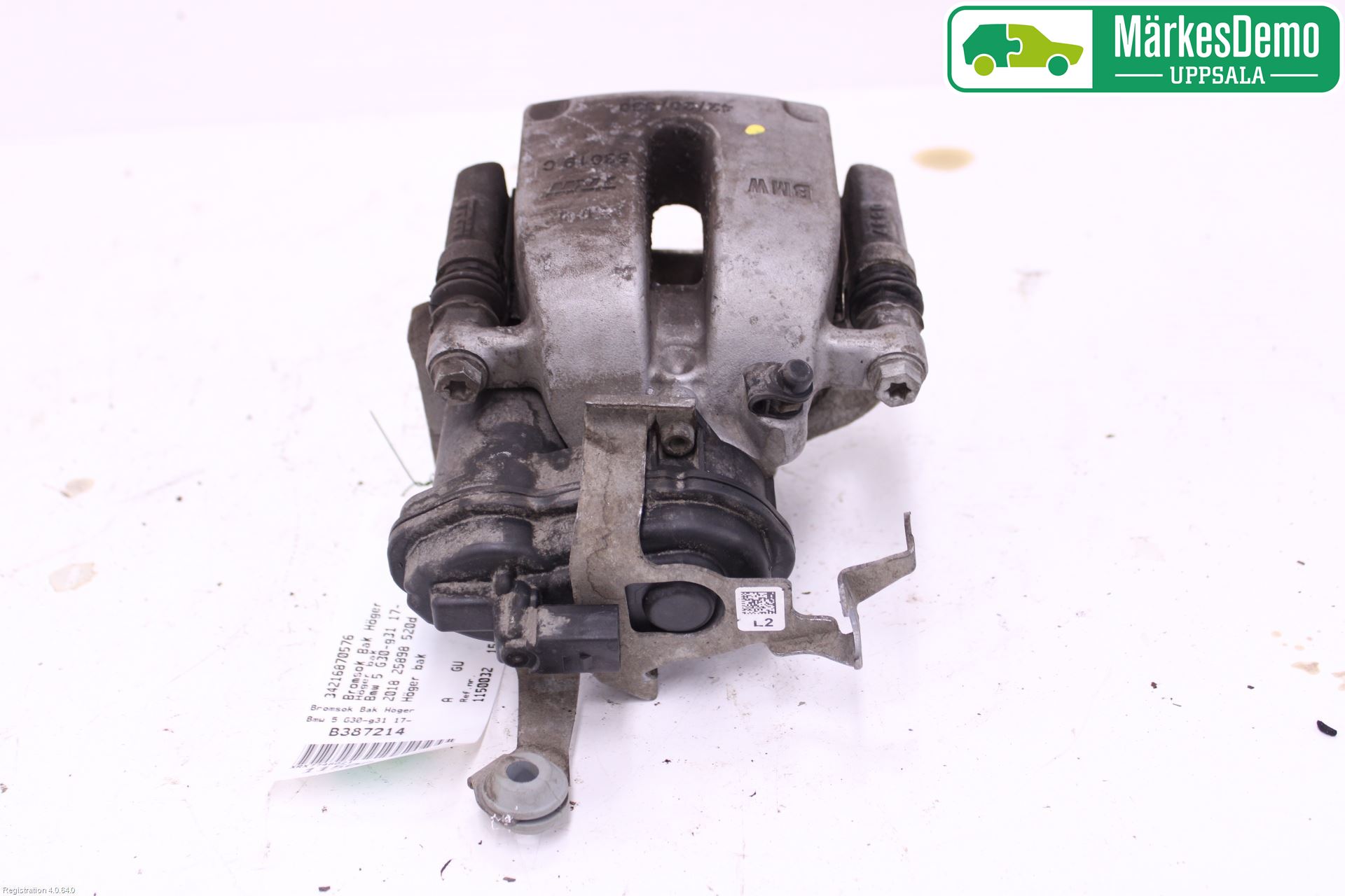 BMW 5 G30/G31/F90 17-23 Bremsecaliper Bak Høyre