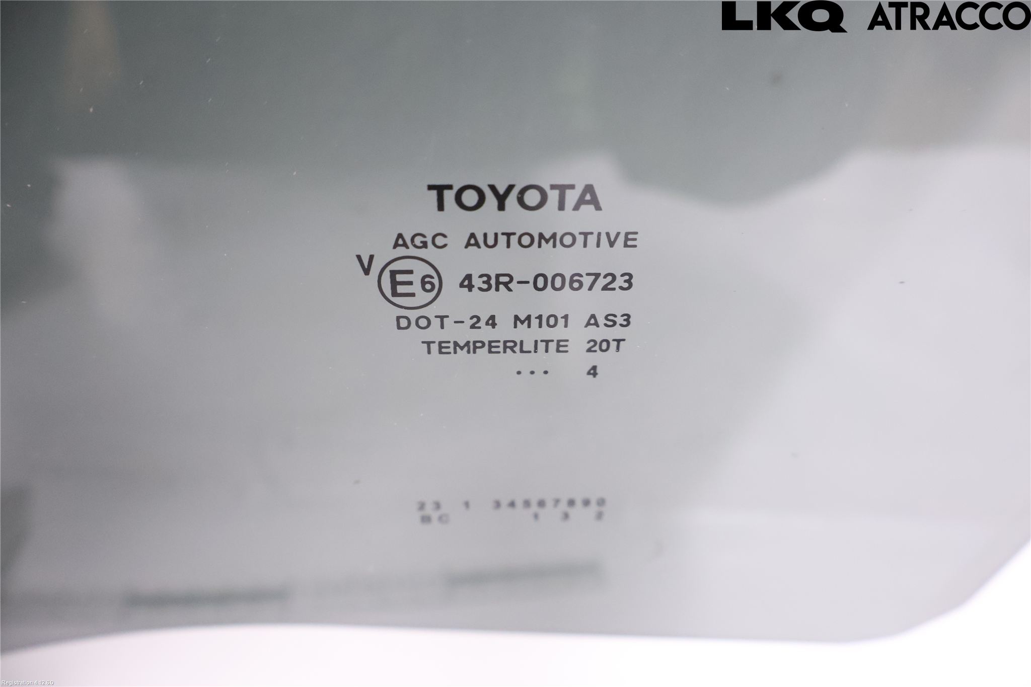 Toyota YARIS XP130 12-14 Dørrute Bak Venstre 4Dørs
