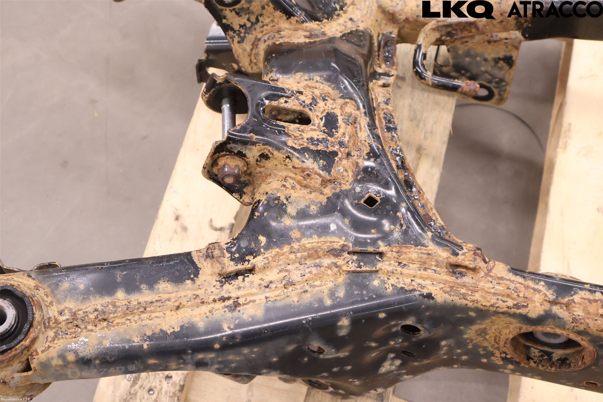 Subaru OUTBACK 15-20 Bakaksel Feste Travers-Ramme