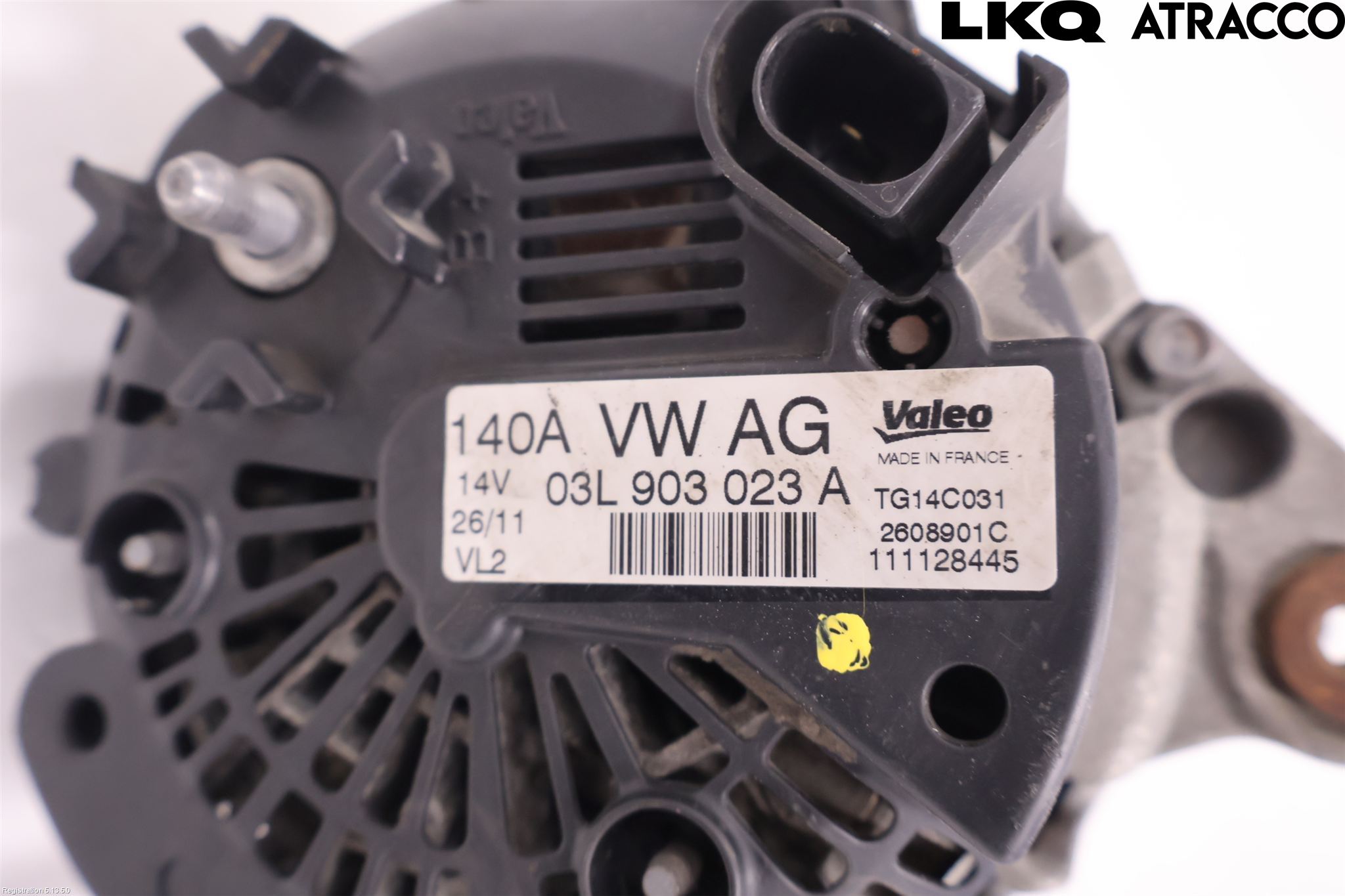 Volkswagen VW GOLF VI 09-13 Dynamo