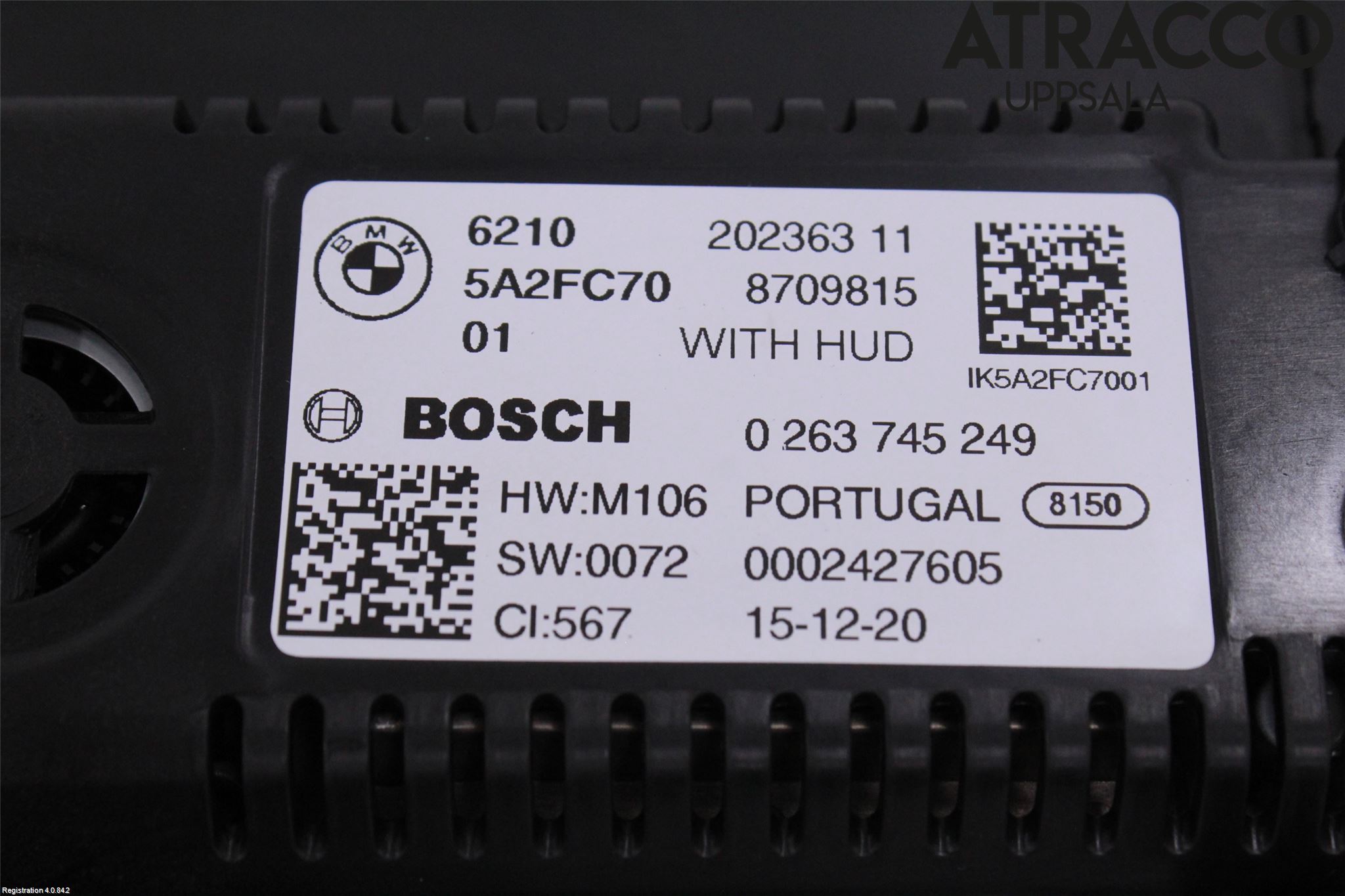 BMW X3 G01 18- Instr Kombinert