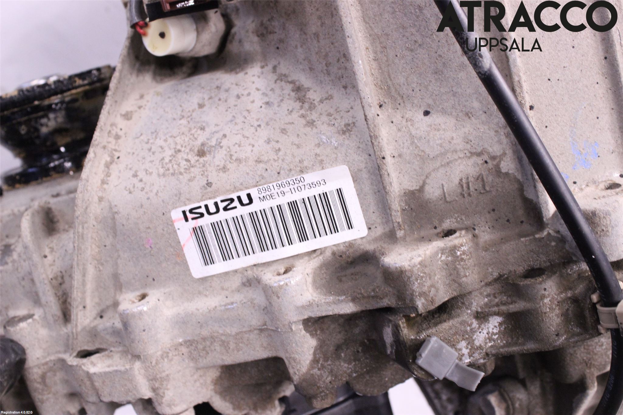 Isuzu D-MAX Gearkasse Fordelingskasse