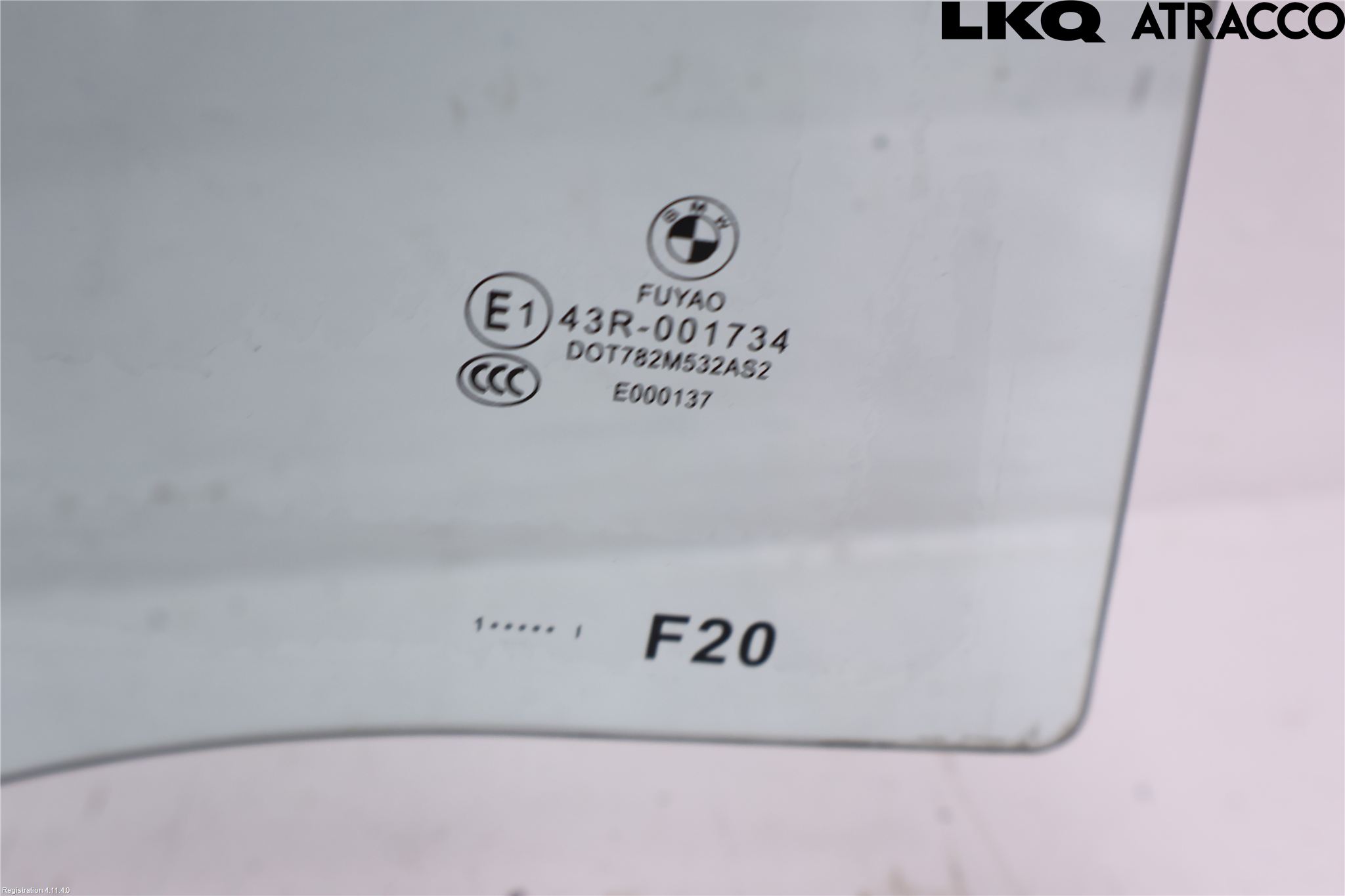 BMW 1 F20/F21 11-19 Dørrute Bak Høyre 4Dørs