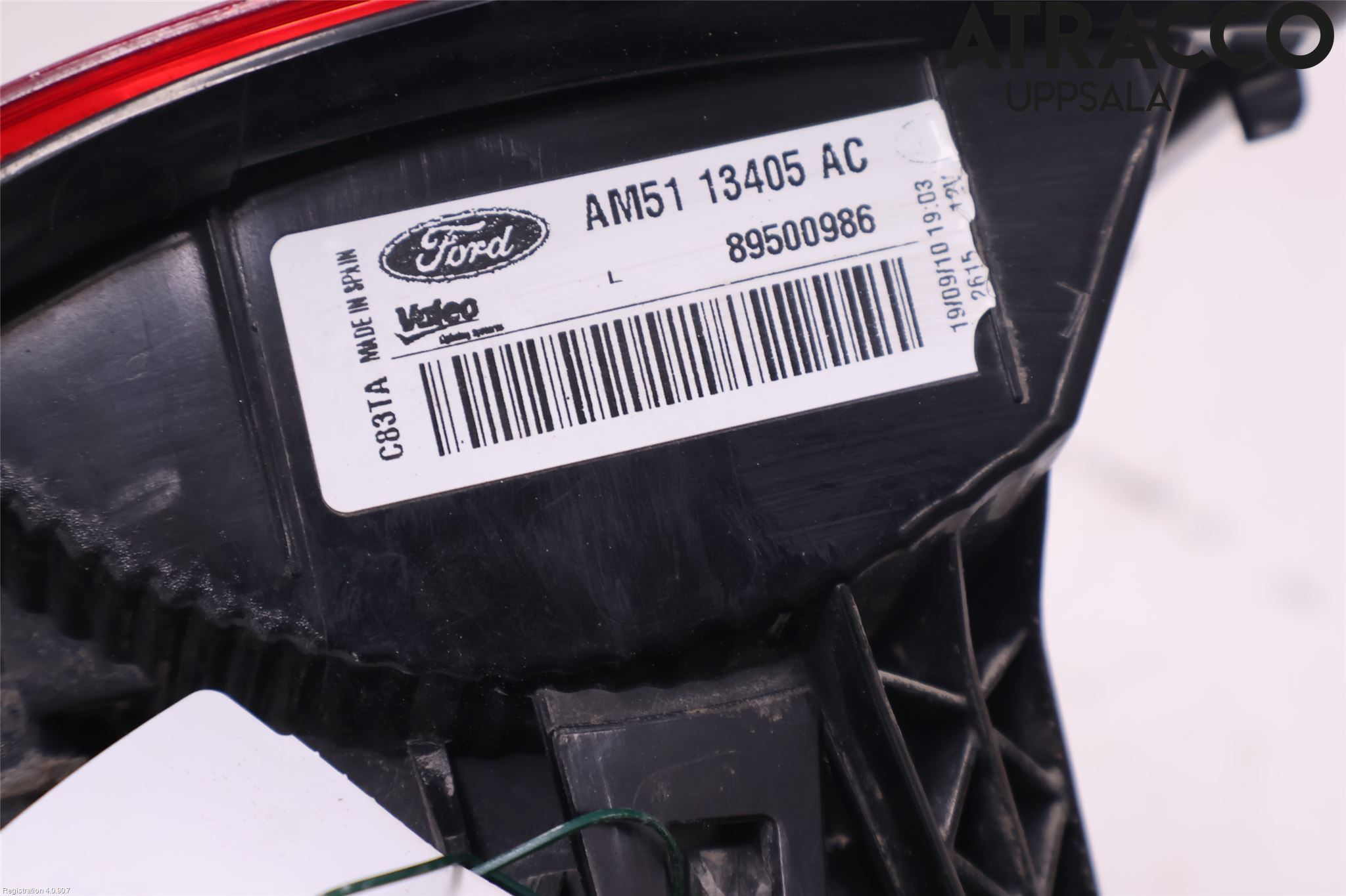 Ford GRAND C-MAX  11-14 Baklykt Venstre