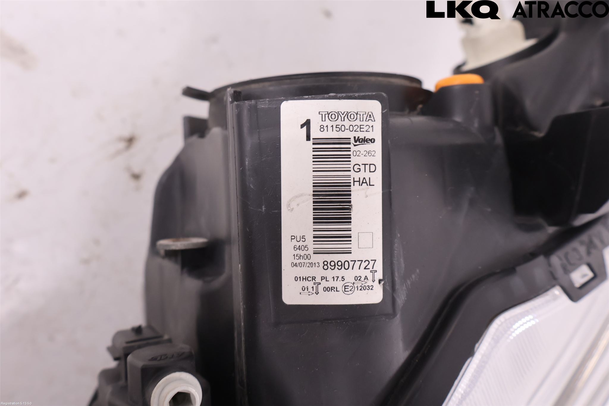 Toyota AURIS 13-19 Frontlykt Venstre