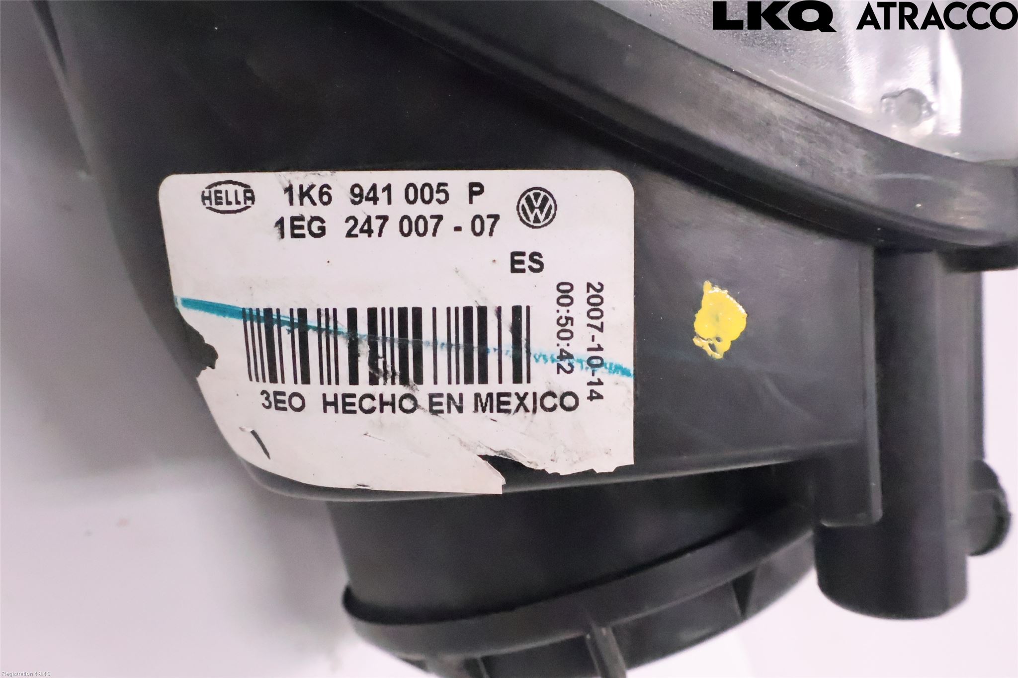 Volkswagen VW GOLF V 04-09 Frontlykt Venstre