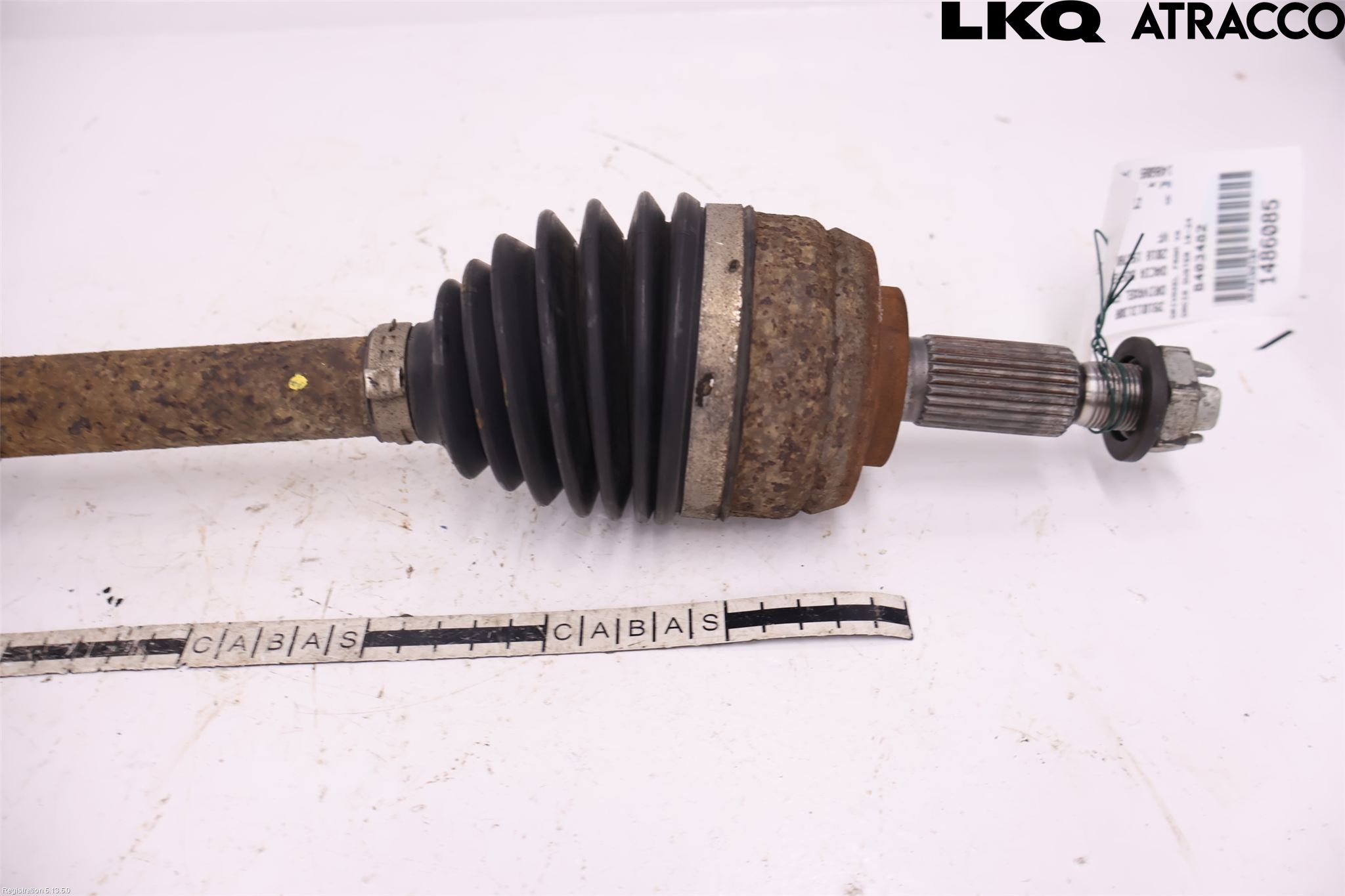 Dacia DUSTER 18-24 Drivaksel Foran Kompl Venstre