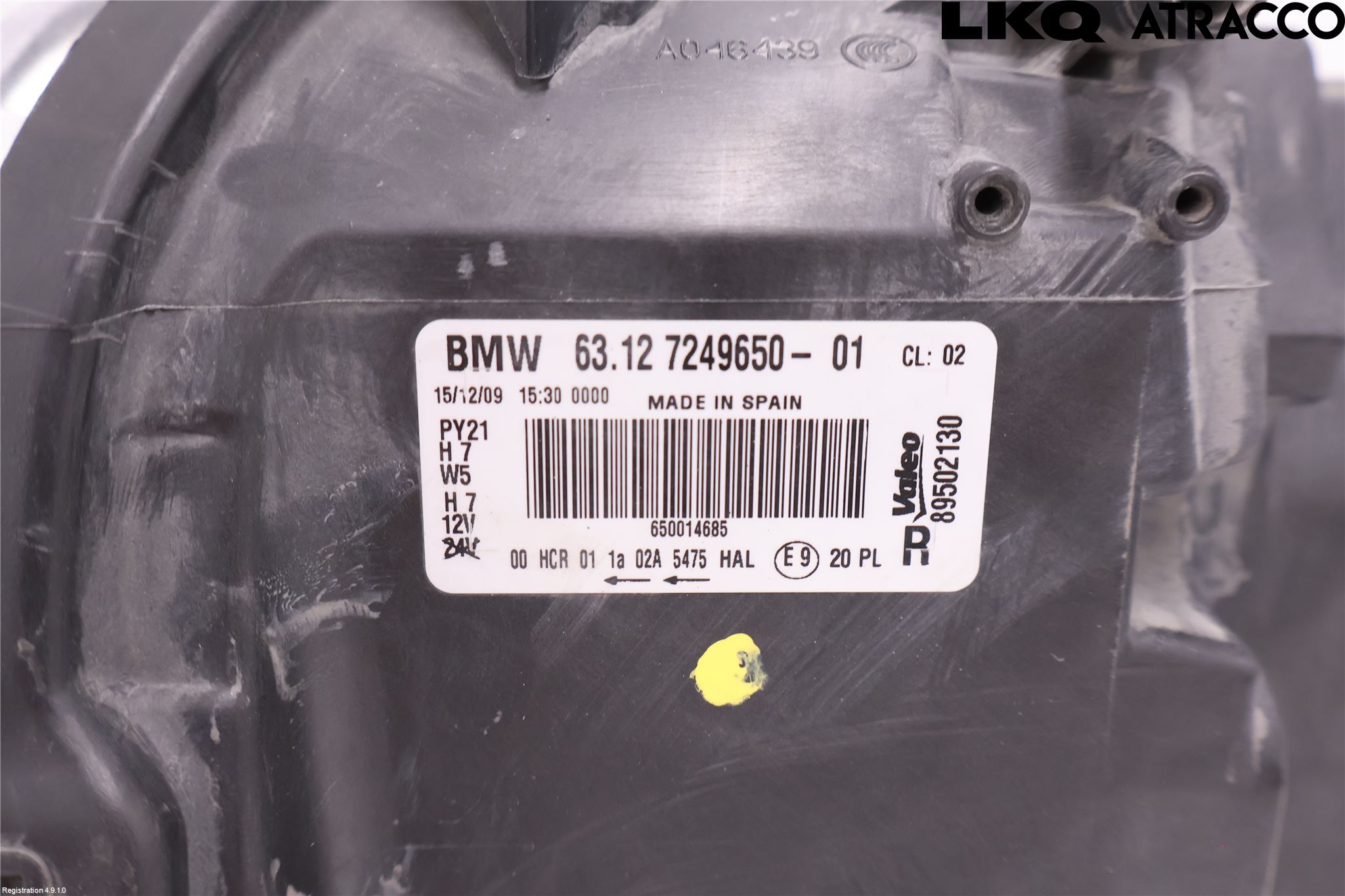 BMW 1 E87/81 5D/3D 03-11 Frontlykt Høyre