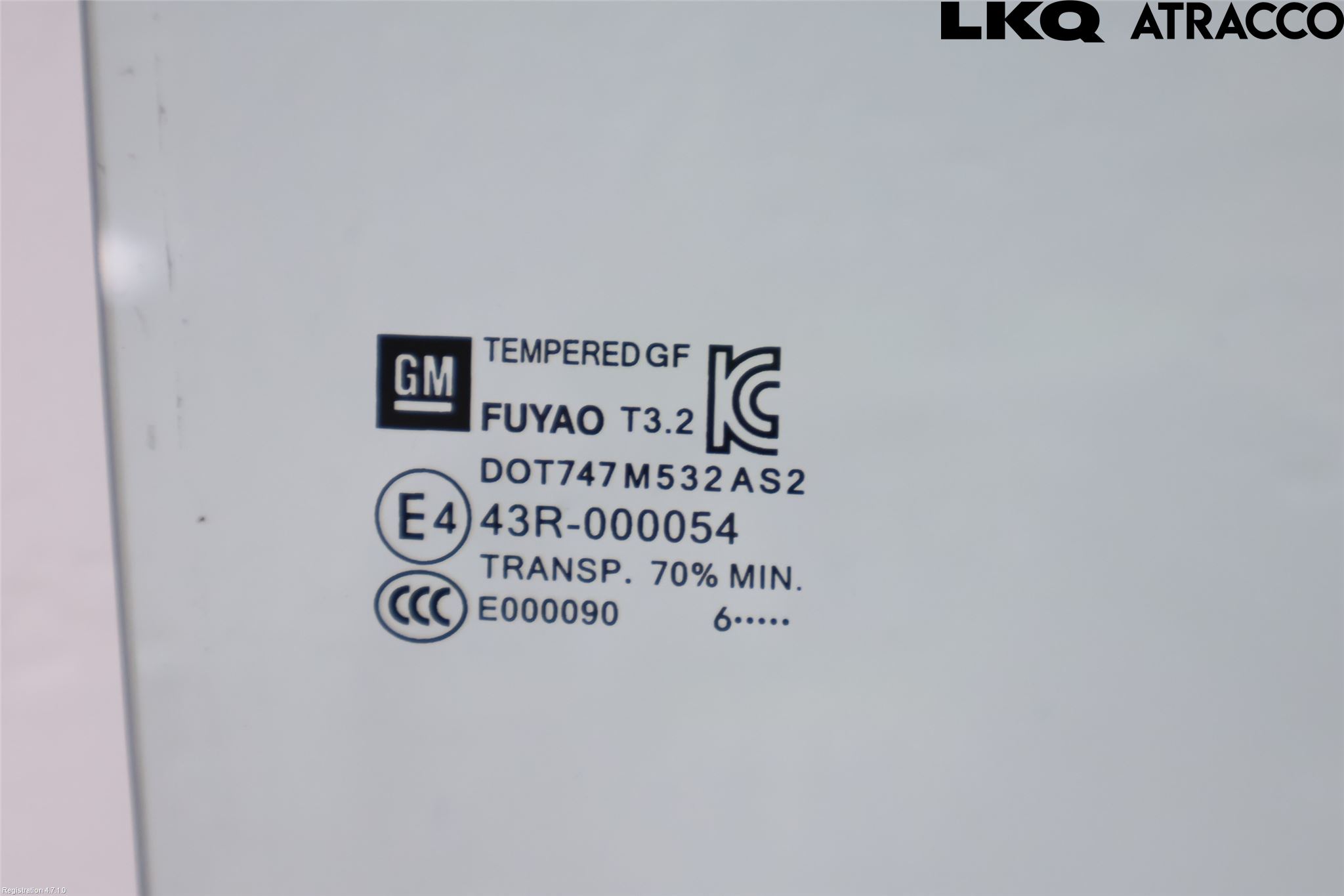Opel KARL 16-19 Dørrute Bak Høyre 4Dørs