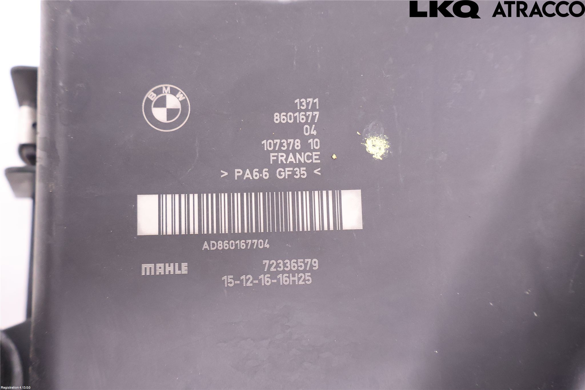 BMW 3 F30/F31/F80 12-19 Luftfilter Boks