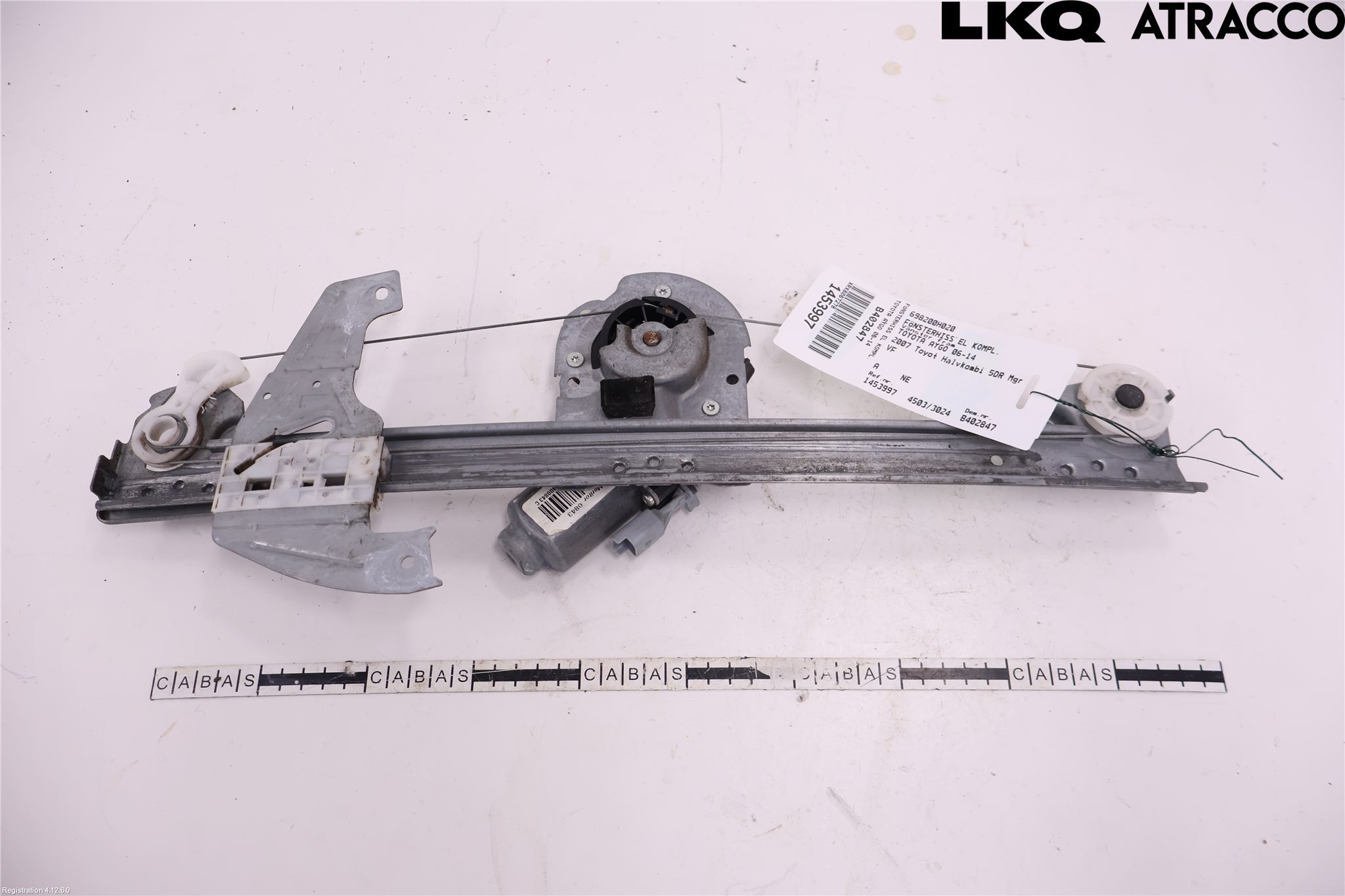 Toyota AYGO 06-14 Vindusheis El Komp