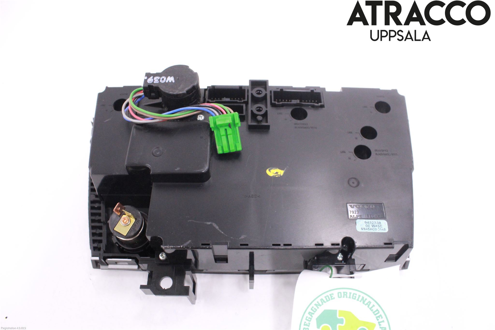 Volvo S60 01-04 Varme Ac Betjening-Display