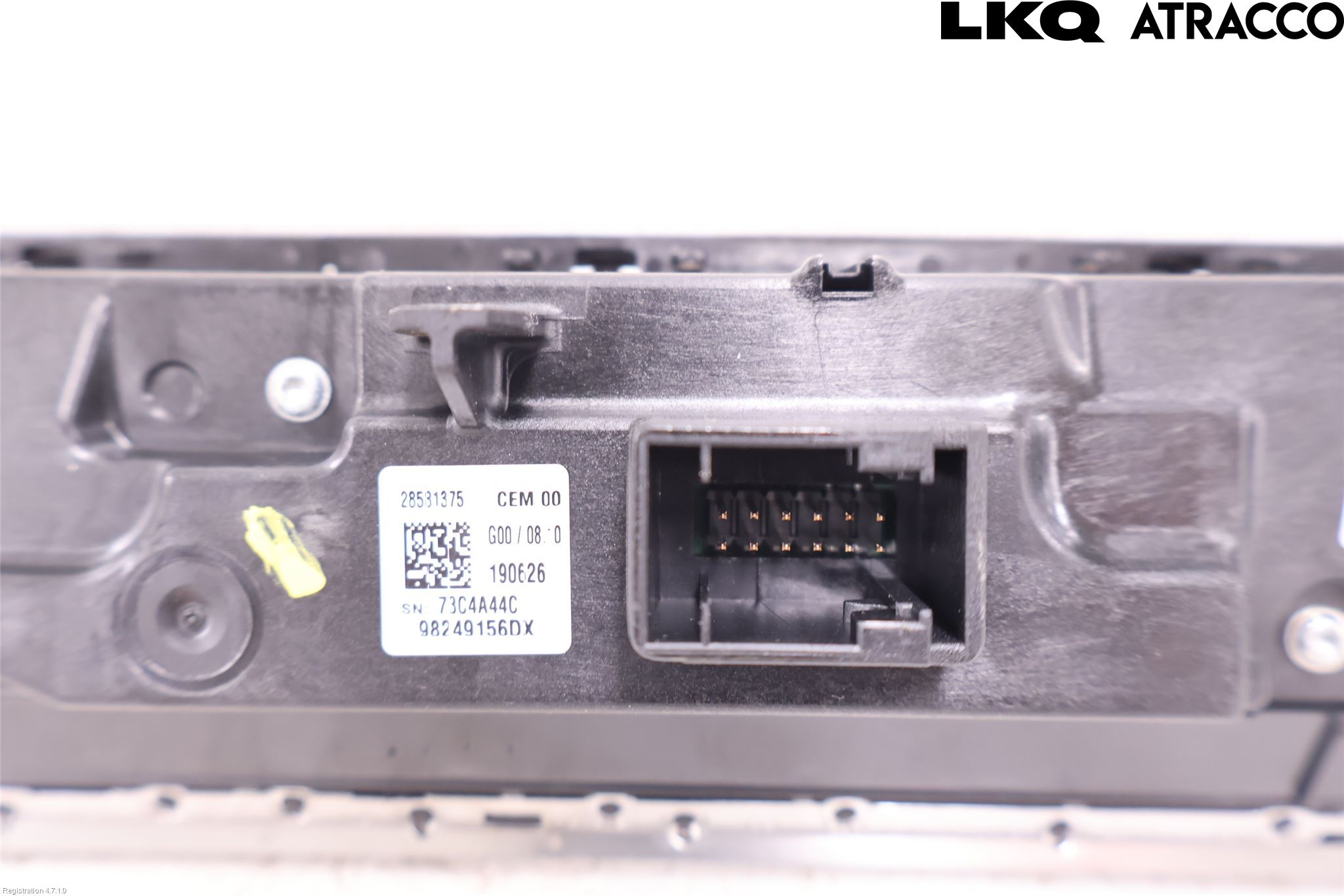 Peugeot 5008 17-24 Varme Ac Betjening-Display