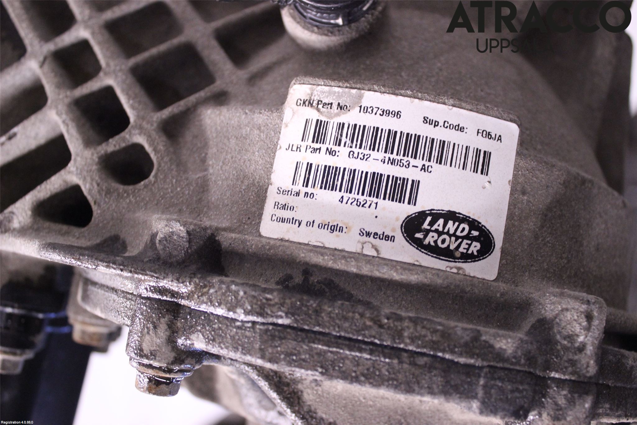 Landrover LAND ROVER DISCOVERY 4 10-16 Bakaksel Kardang Bak -Diff