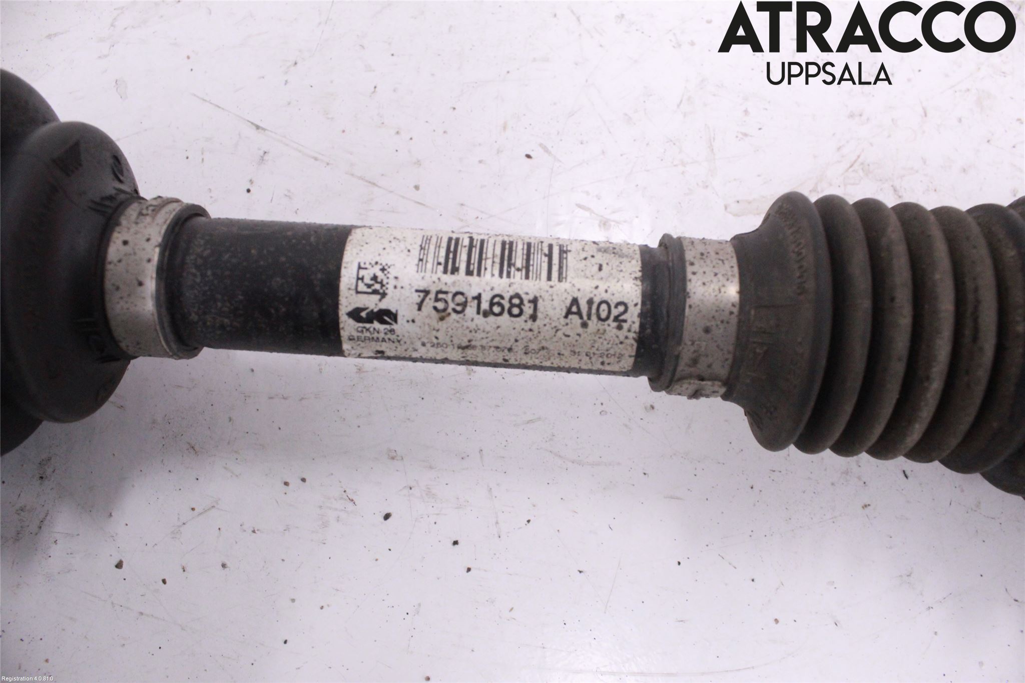 BMW X1 E84 10-15 Drivaksel Foran Kompl Venstre