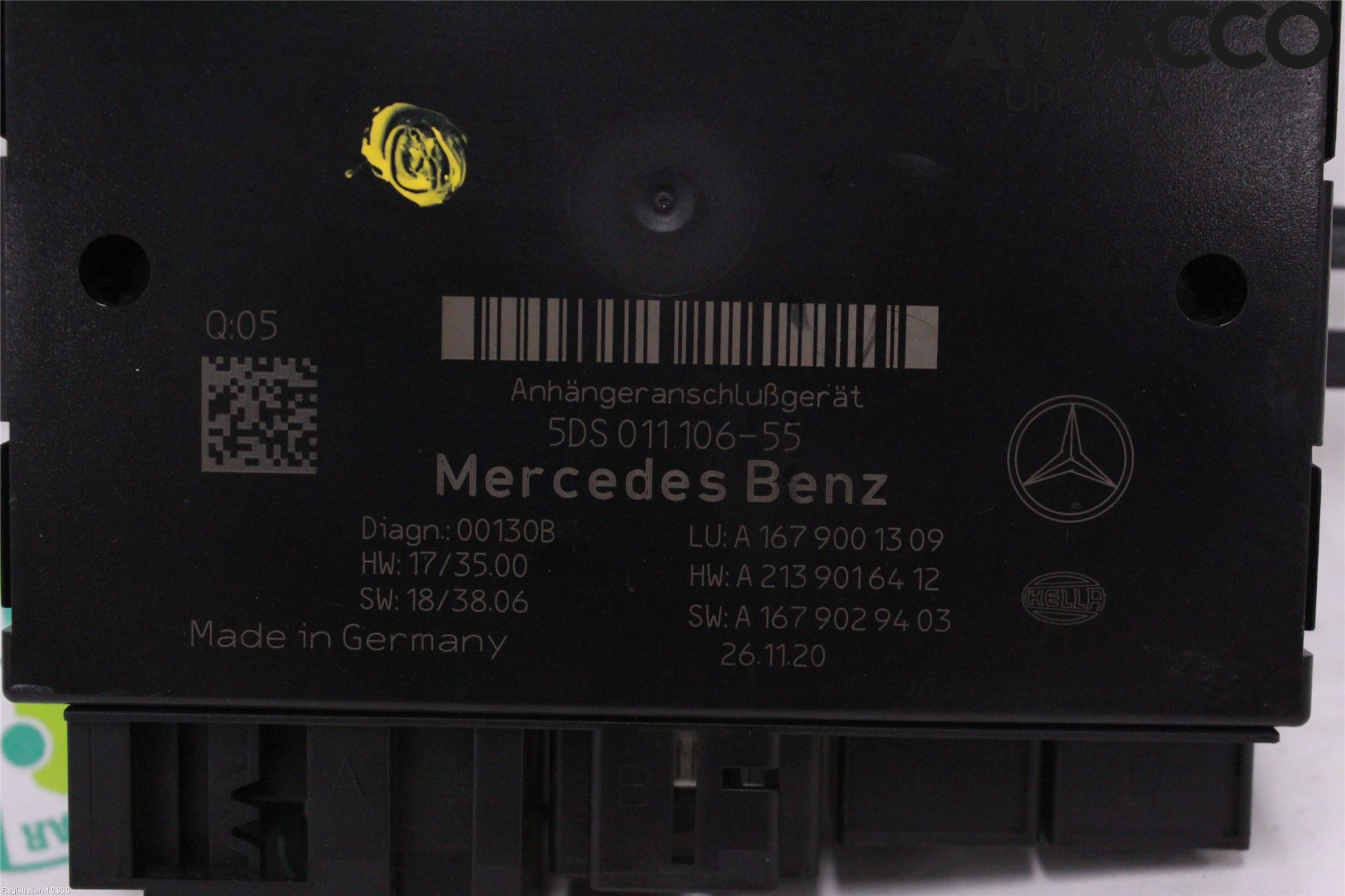 Mercedes-Benz MB CLA-KLASS (C118/X118) 19- Styreenhet Tilhengerfeste