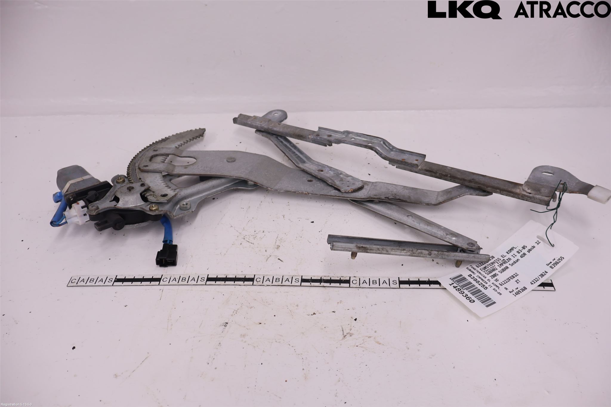 Subaru IMPREZA II  03-05 Vindusheis El Komp