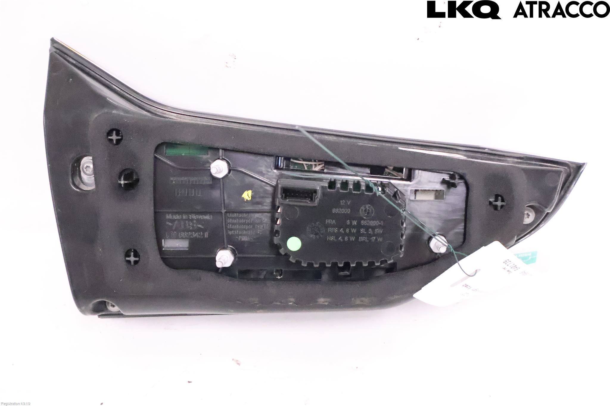 BMW 5 G30/G31/F90 17-23 Baklykt Høyre  På Luke(Indre)