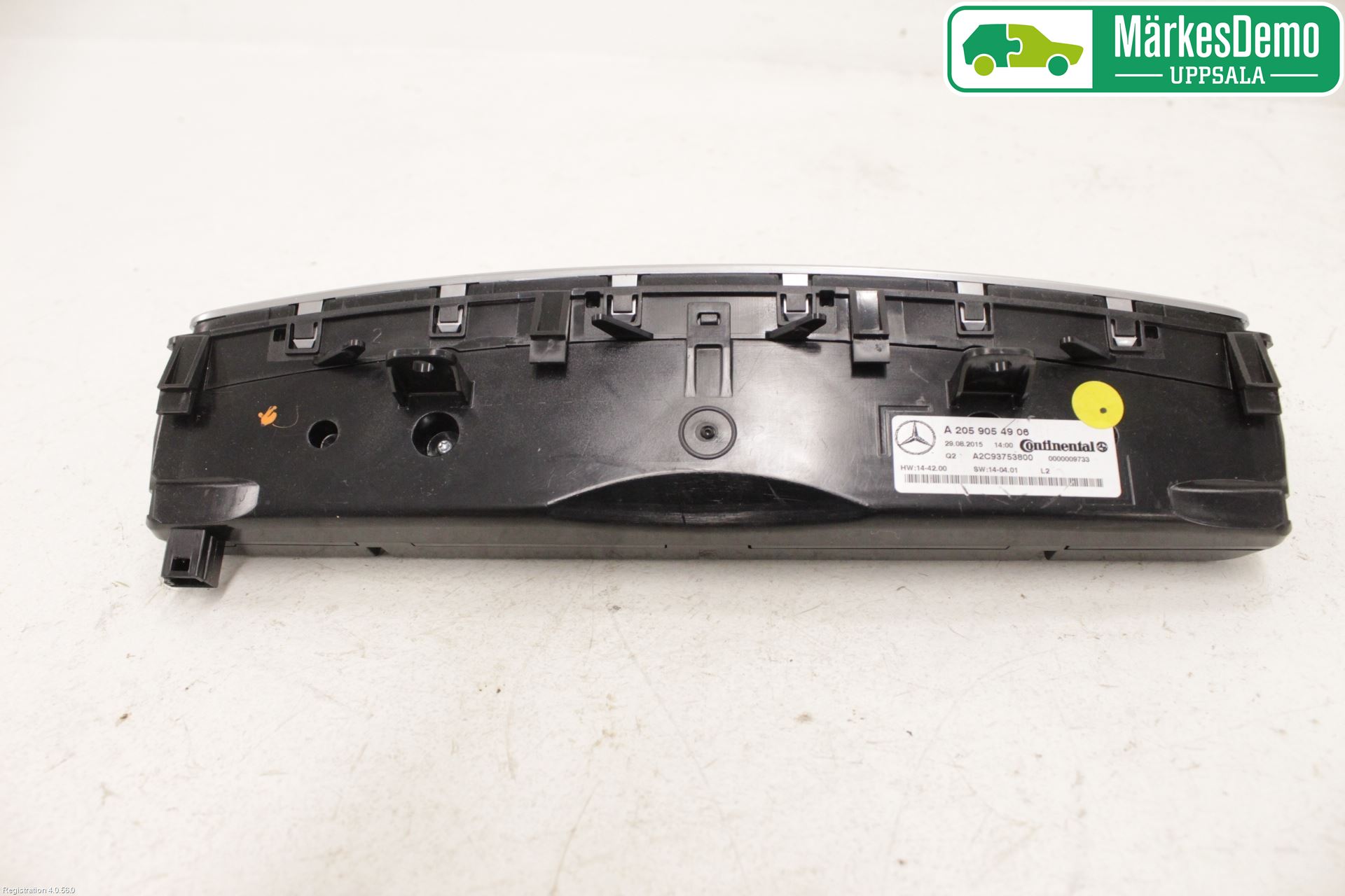 Mercedes-Benz MB C-KLASS (W205) 14-21 Varme Ac Betjening-Display