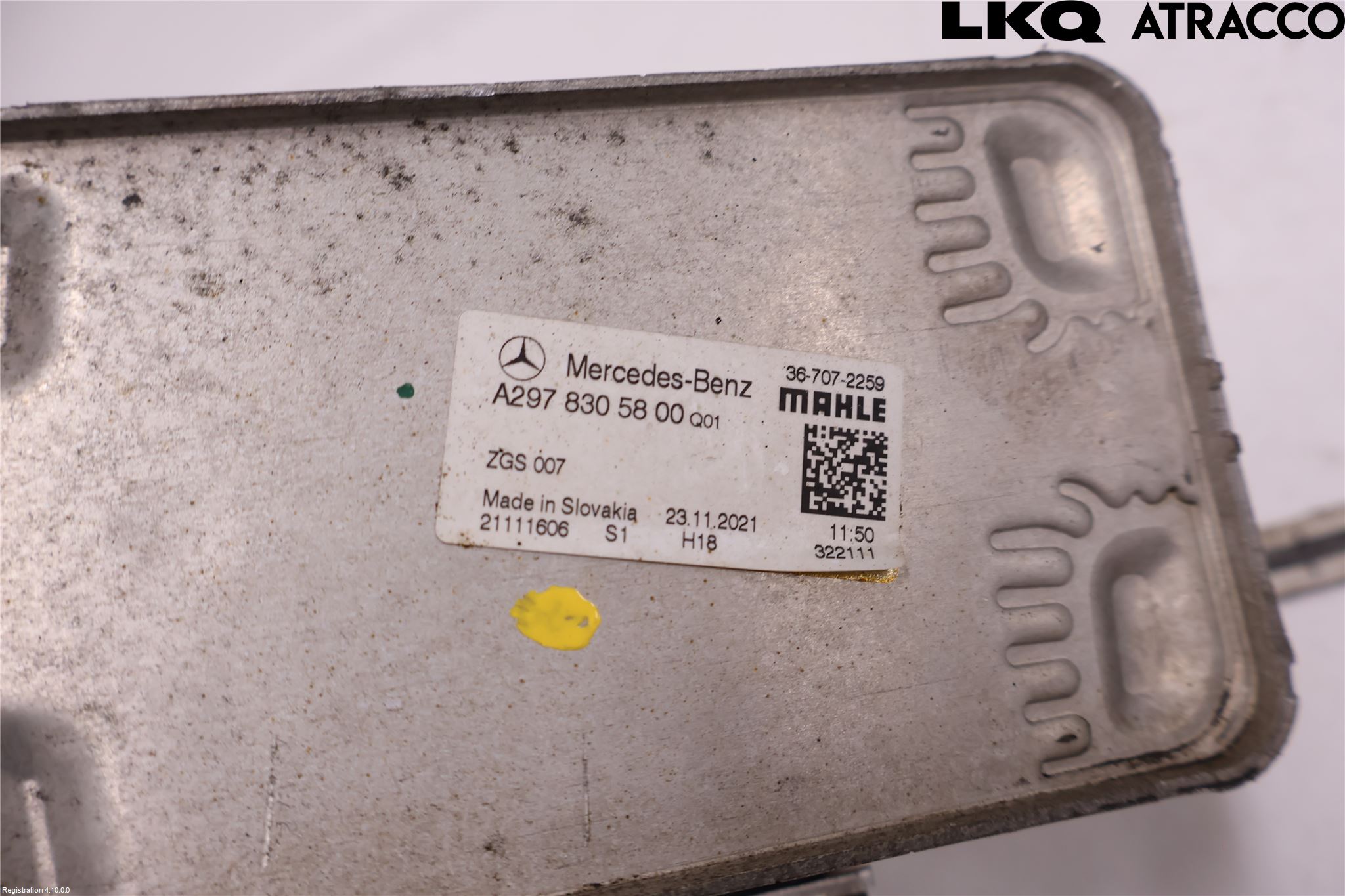 Mercedes-Benz MB EQS (V297) 22- Varme Ac Fordamper (Inni Bilen