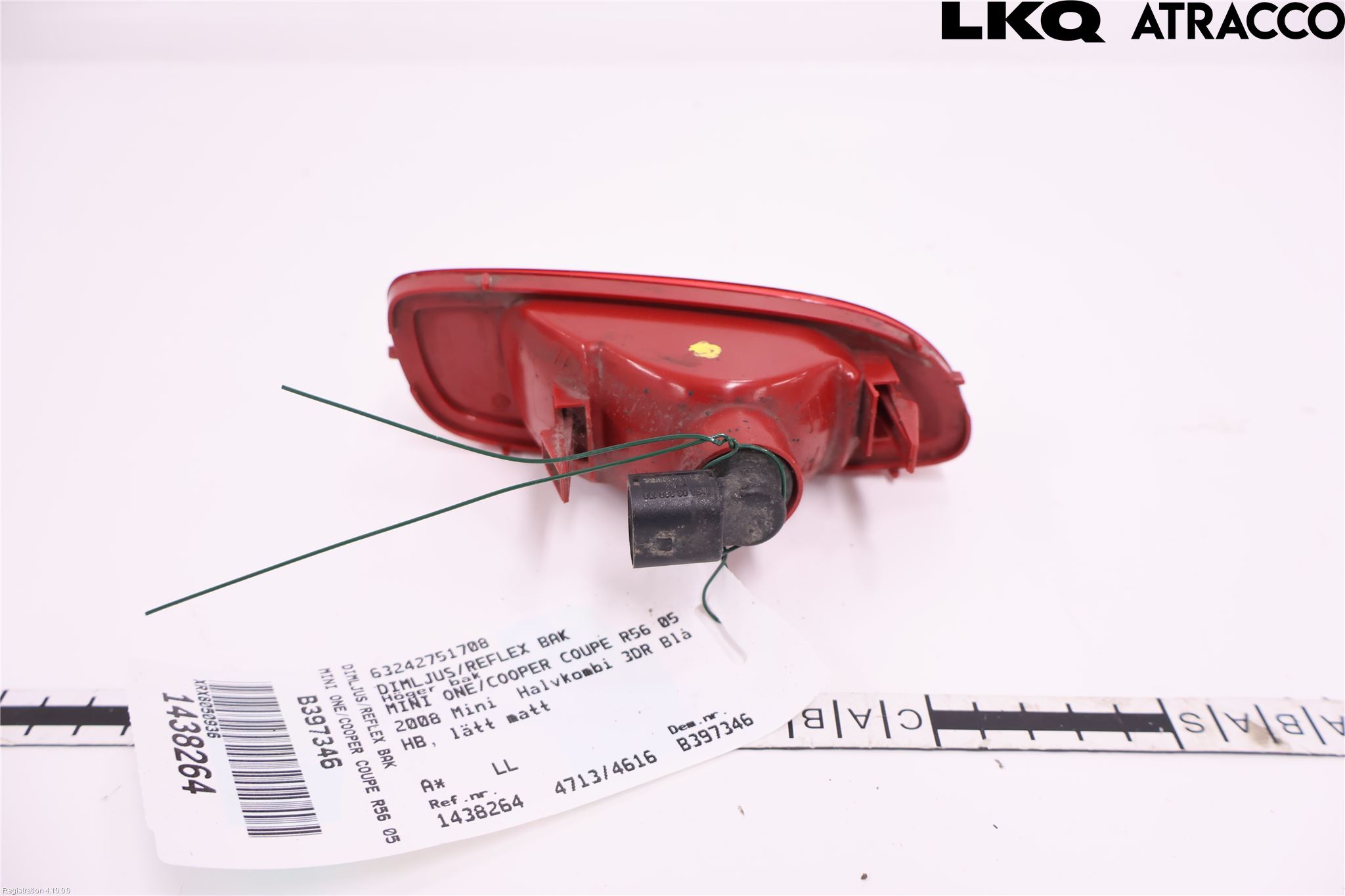 Mini COUPE R56 05-14 Refleks Bak