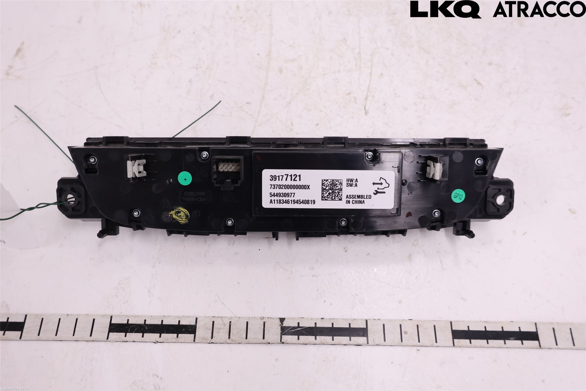 Opel INSIGNIA 17- Varme Ac Betjening-Display