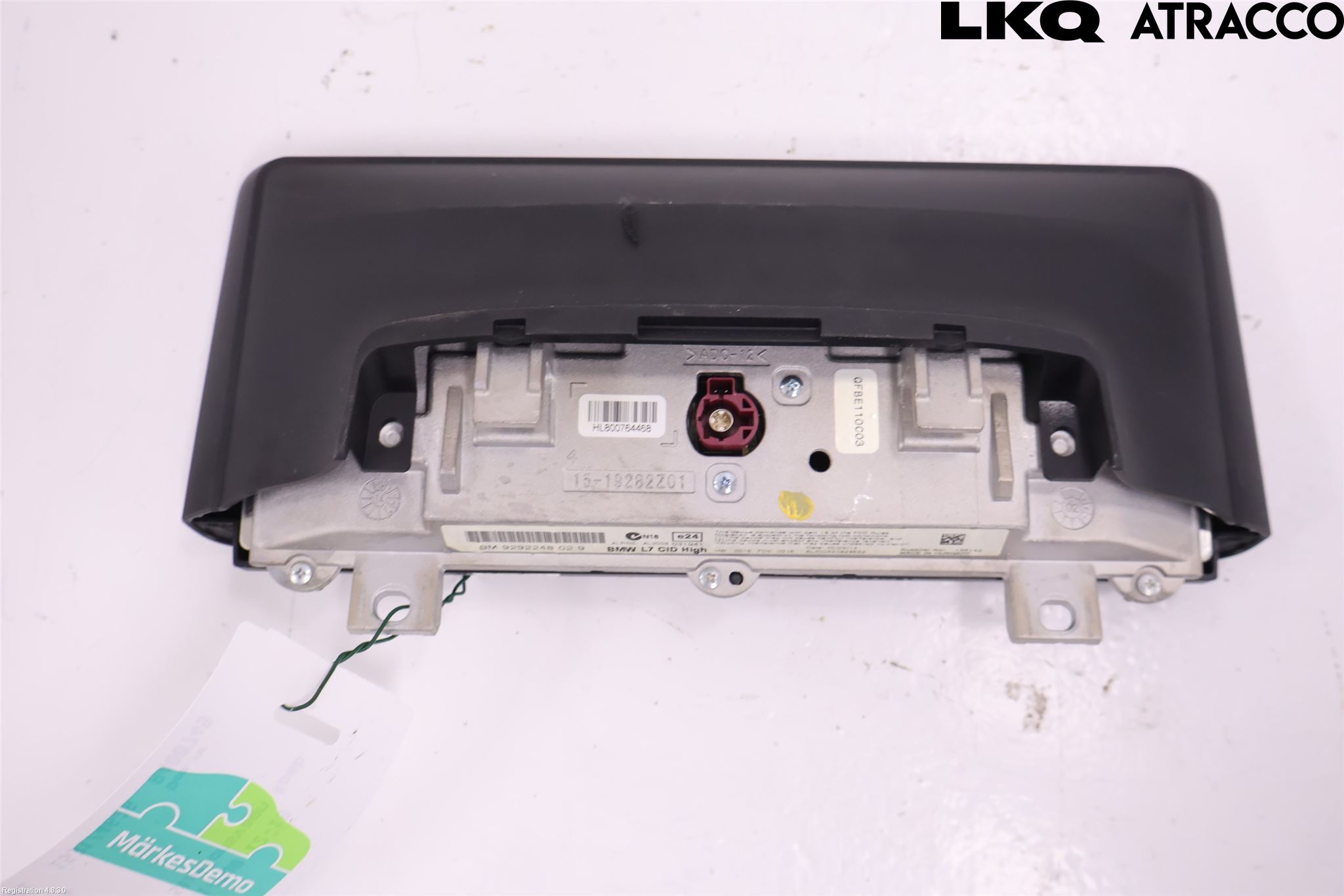 BMW 3 F30/F31/F80 12-19 Instr Skjerm Dvd-Gps-Ac-Tlf