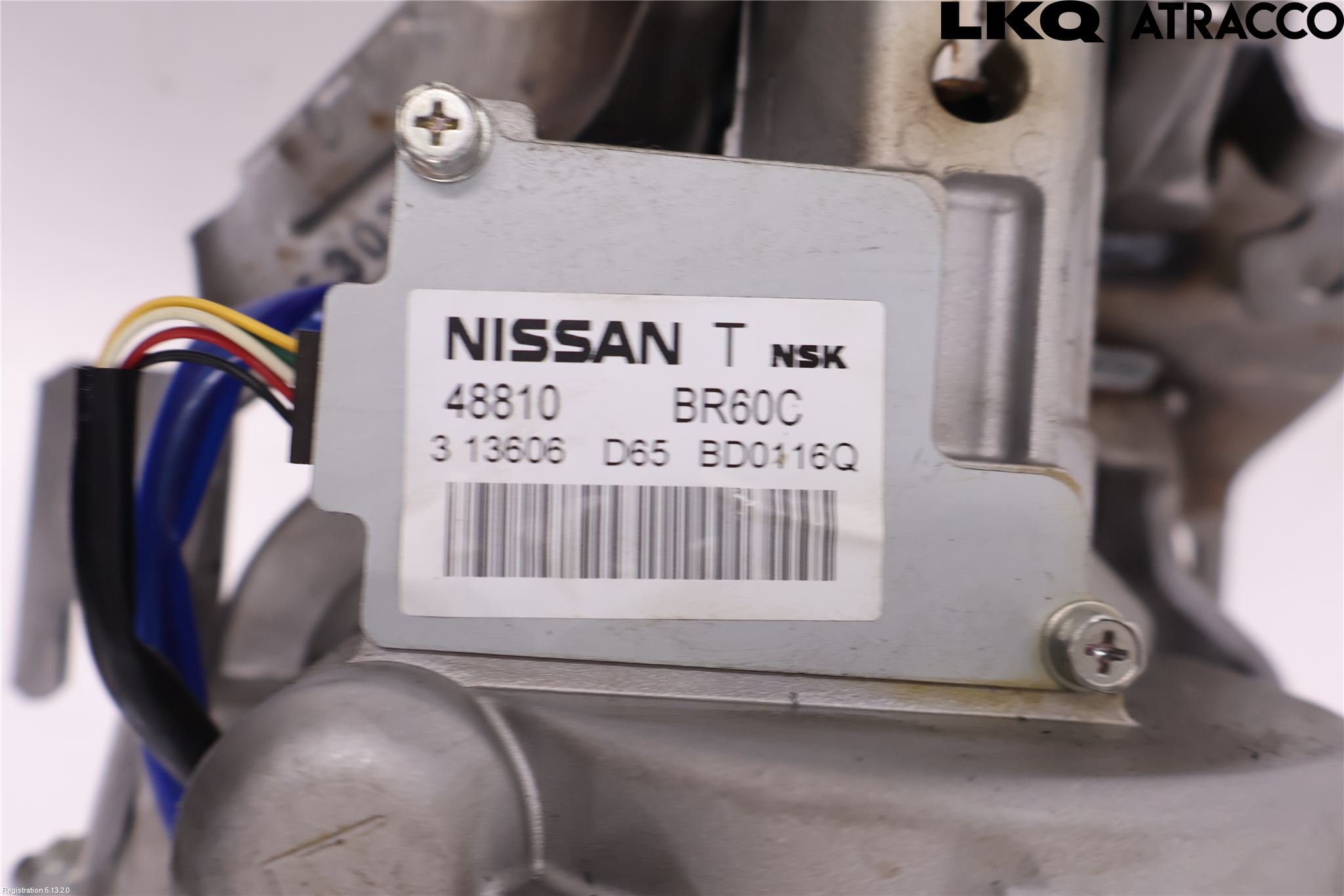 Nissan QASHQAI 10-14 Rattakselaggregat Innebygd Servo