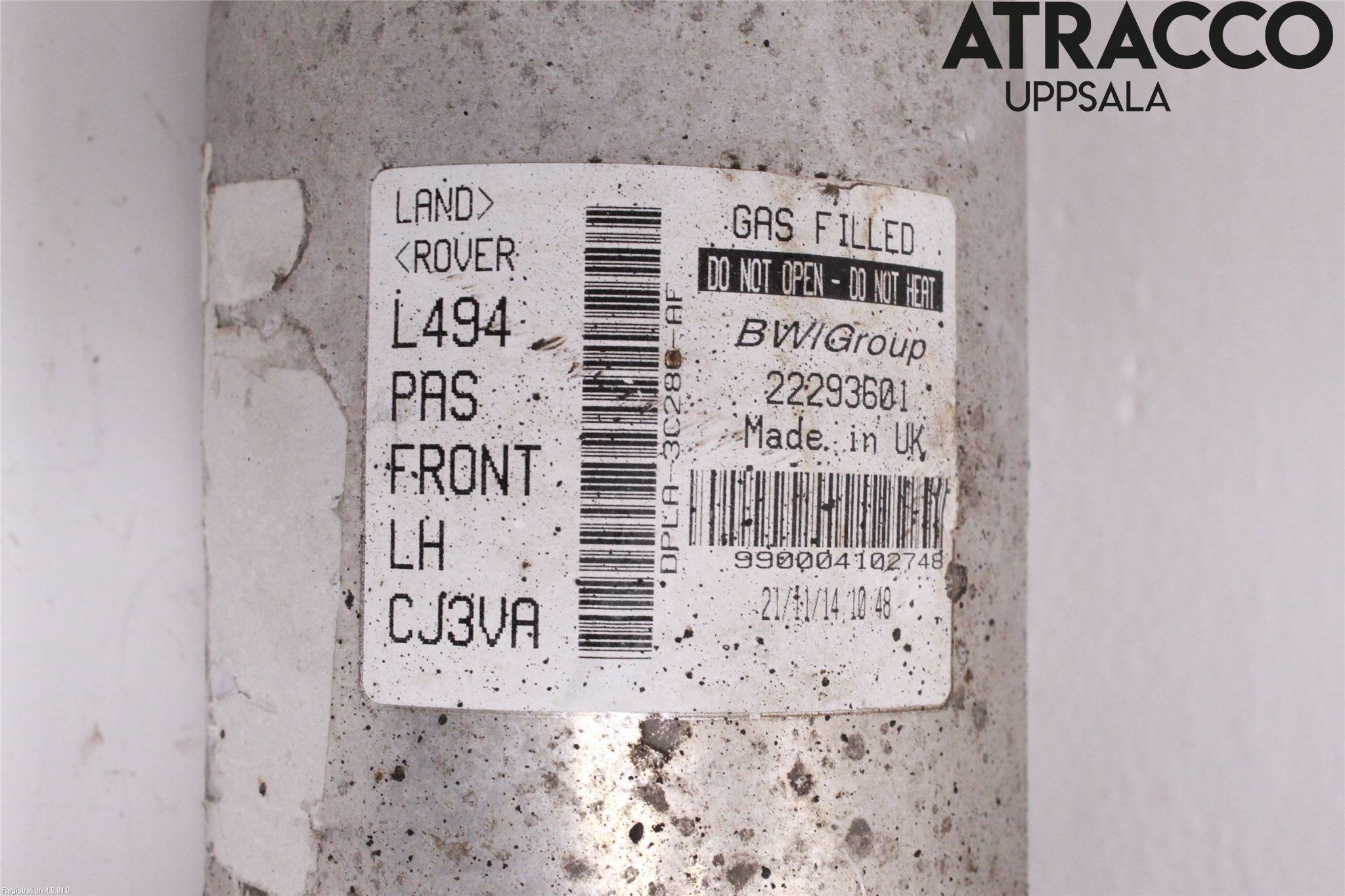 Landrover RANGE ROVER SPORT (L494) 14-22 Fjærbein Foran Venstre