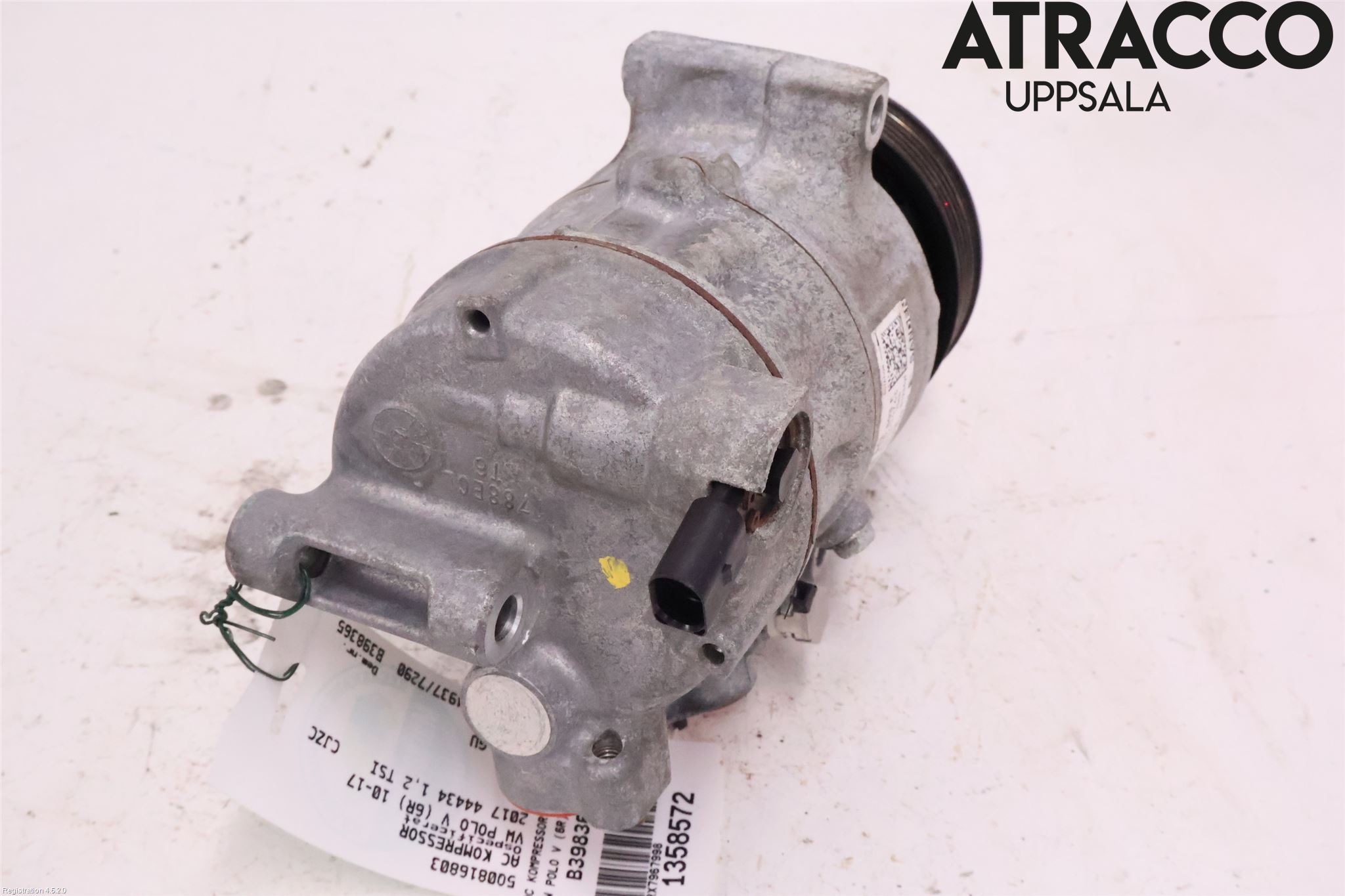 Volkswagen VW POLO 10-17 Varme Ac Kompressor