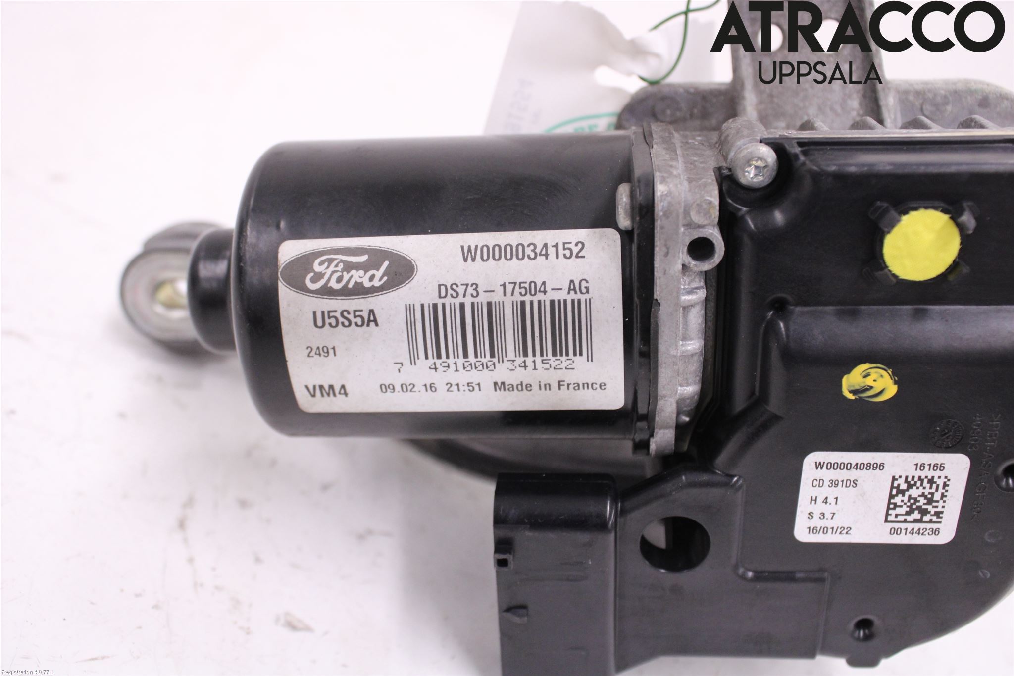 Ford MONDEO 15-22 Viskermotor Frontrute
