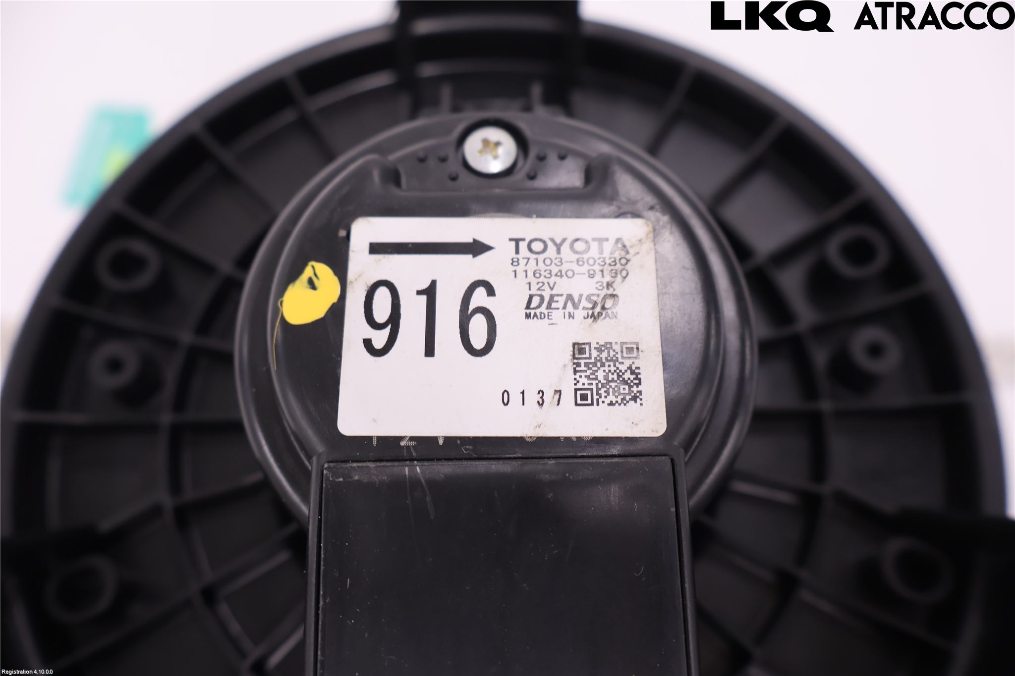 Toyota LANDCRUISER J120 02-09 Varmeapparat Viftemotor