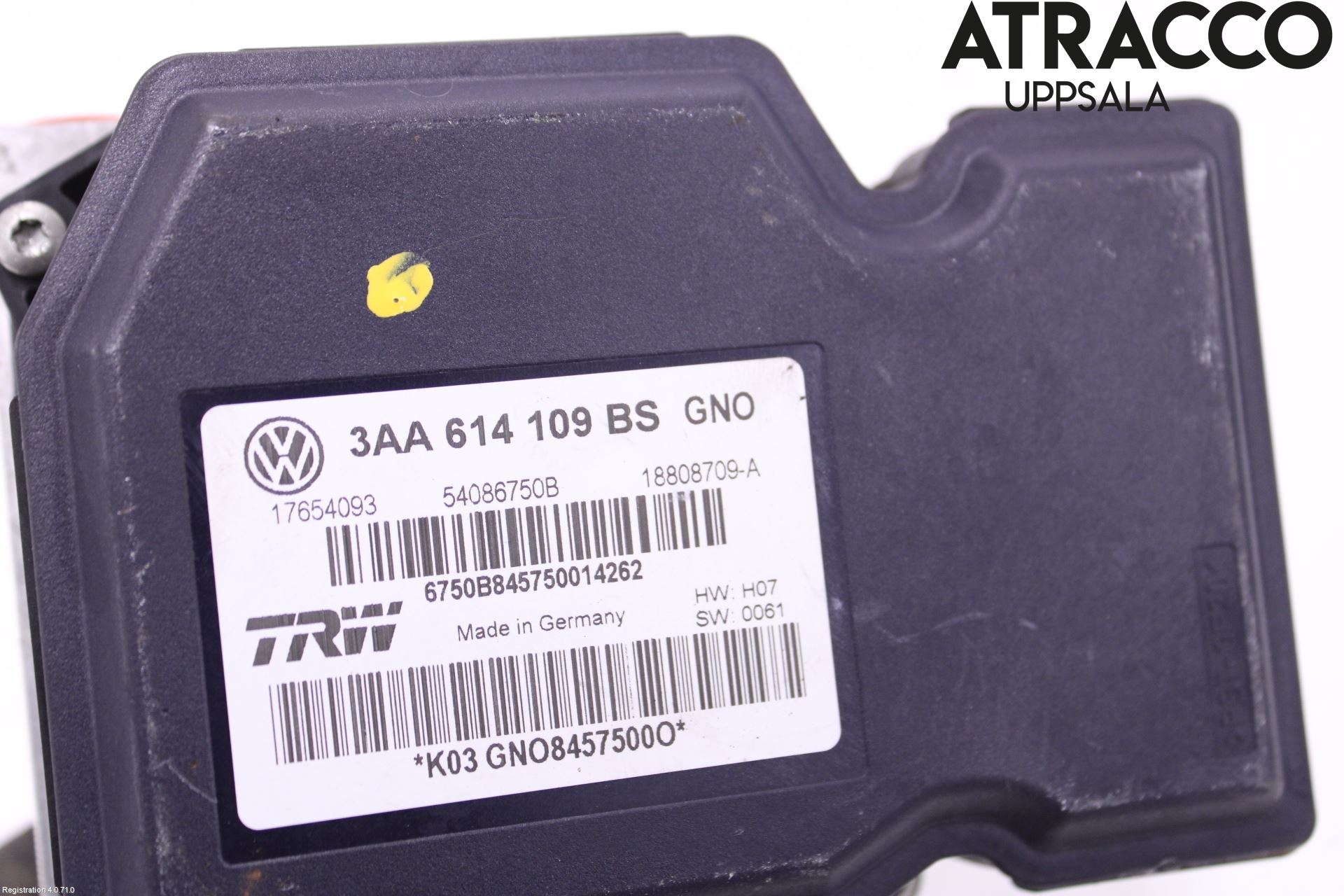 Volkswagen VW PASSAT 11-14 Abs Hydraulikkaggregat