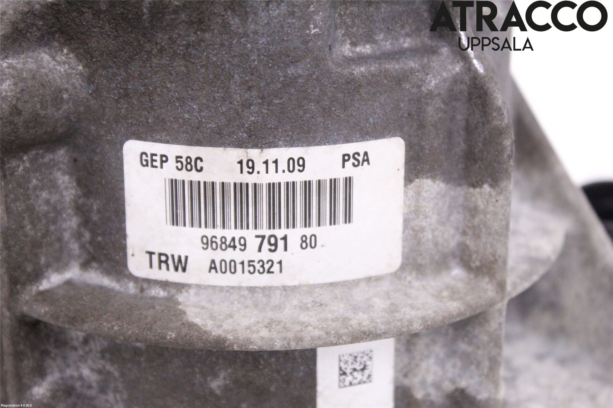 Peugeot 308 08-13 Servostyring Eletrisk Pumpe