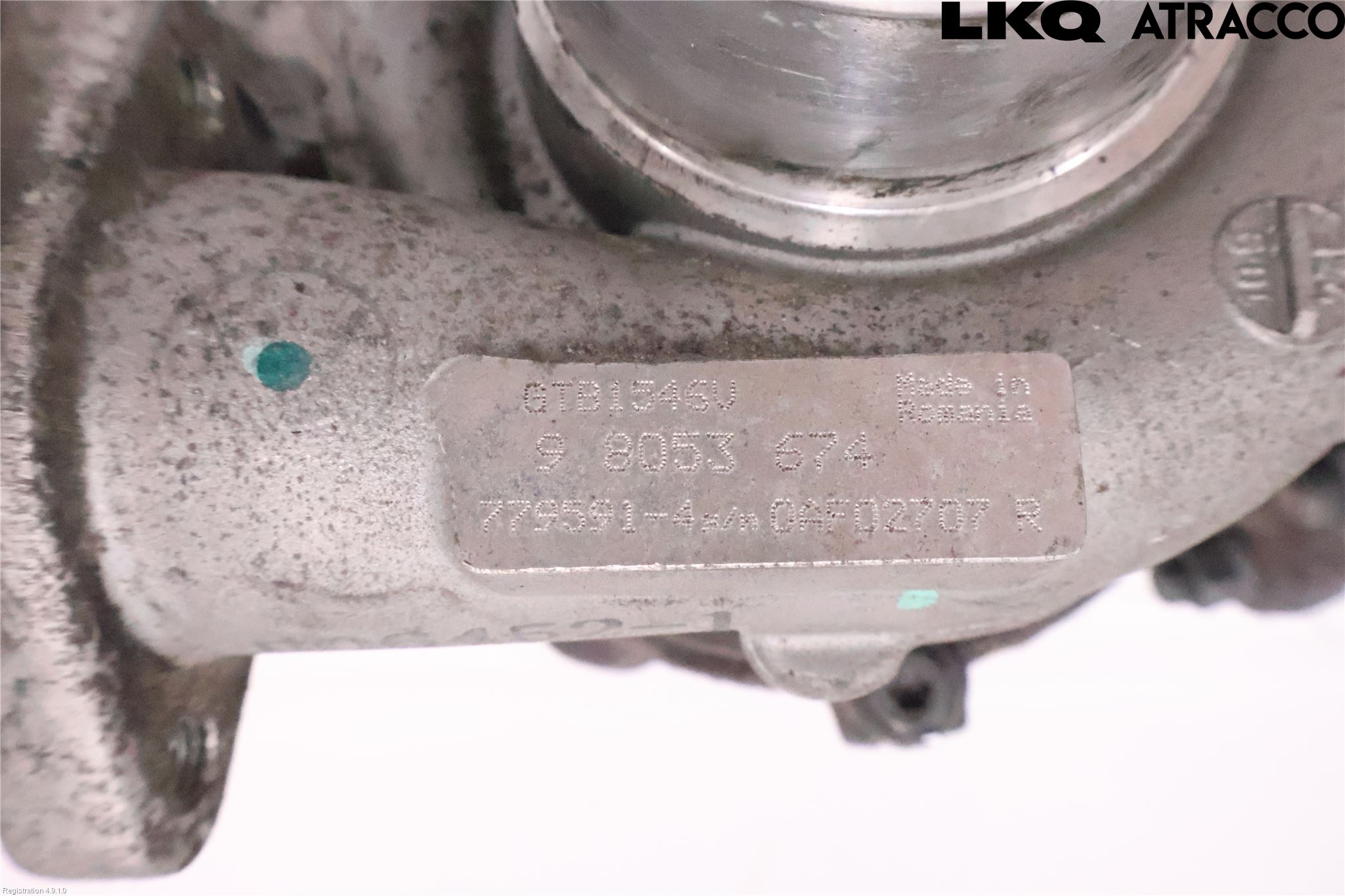 Opel ASTRA J 10-15 Turboaggregat