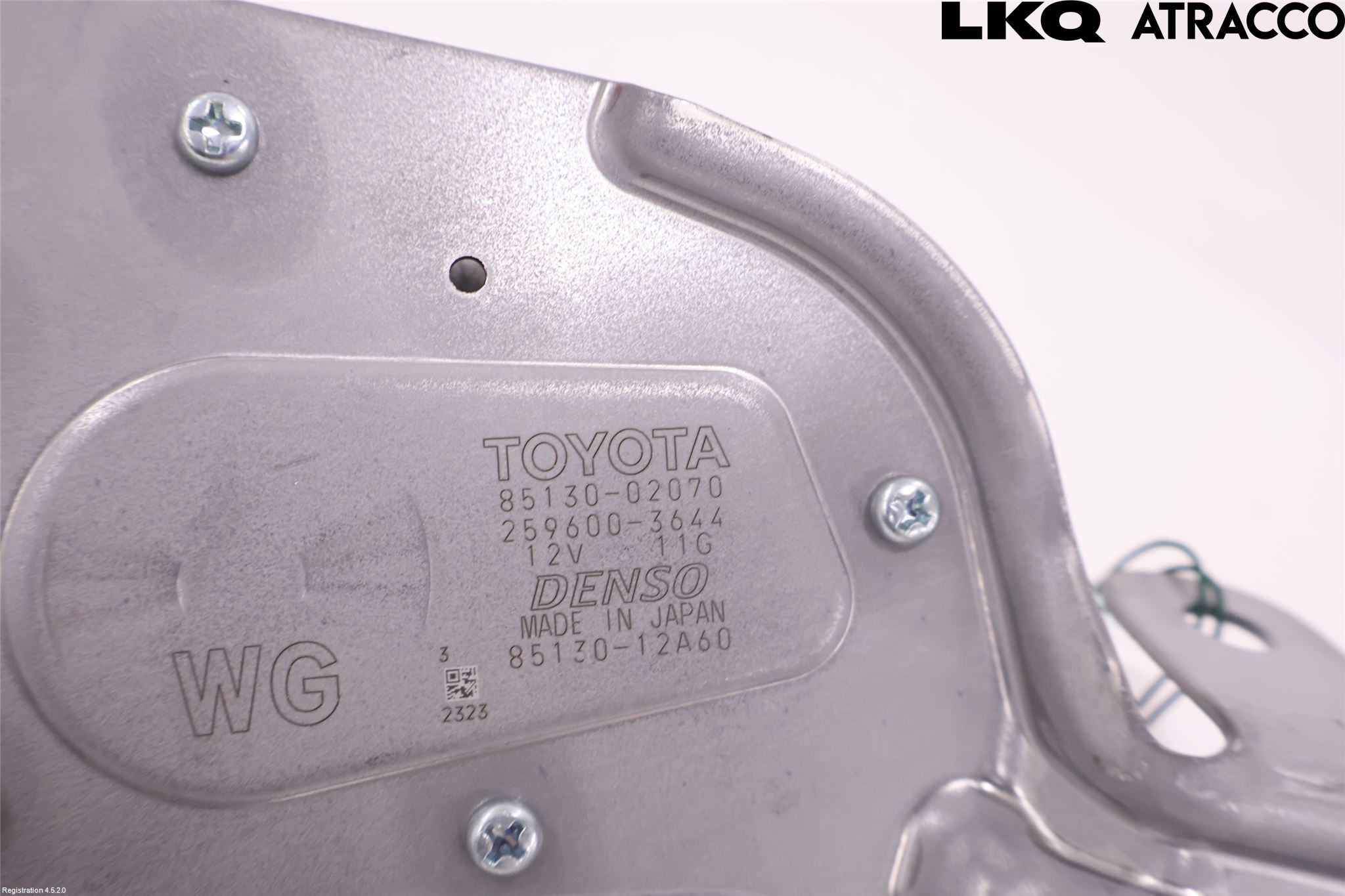 Toyota COROLLA 19- Viskermotor Bakluke