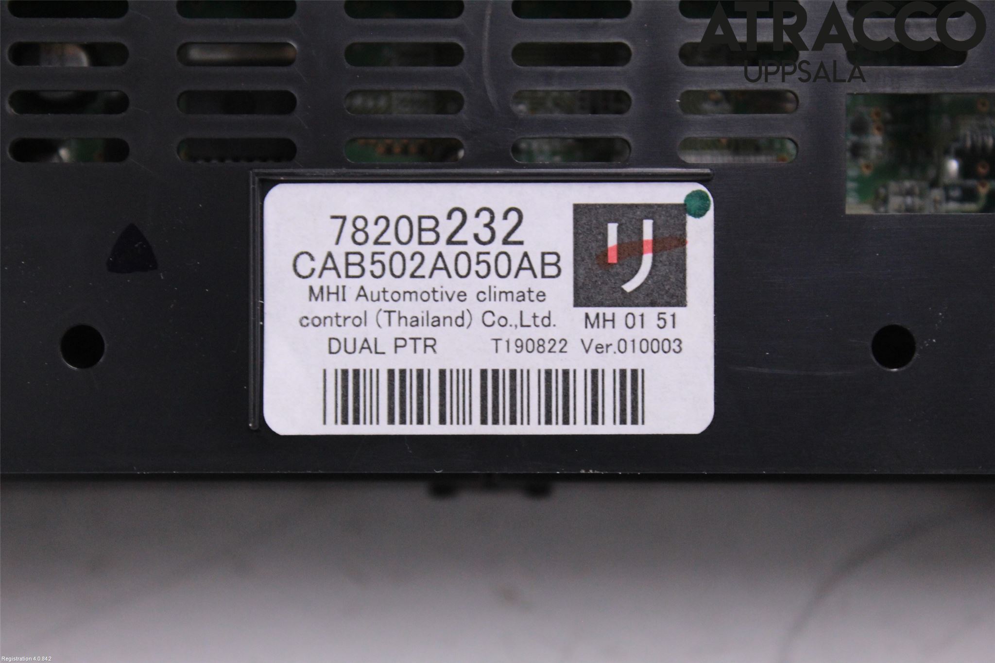 Mitsubishi OUTLANDER 13-21 Varme Ac Betjening-Display