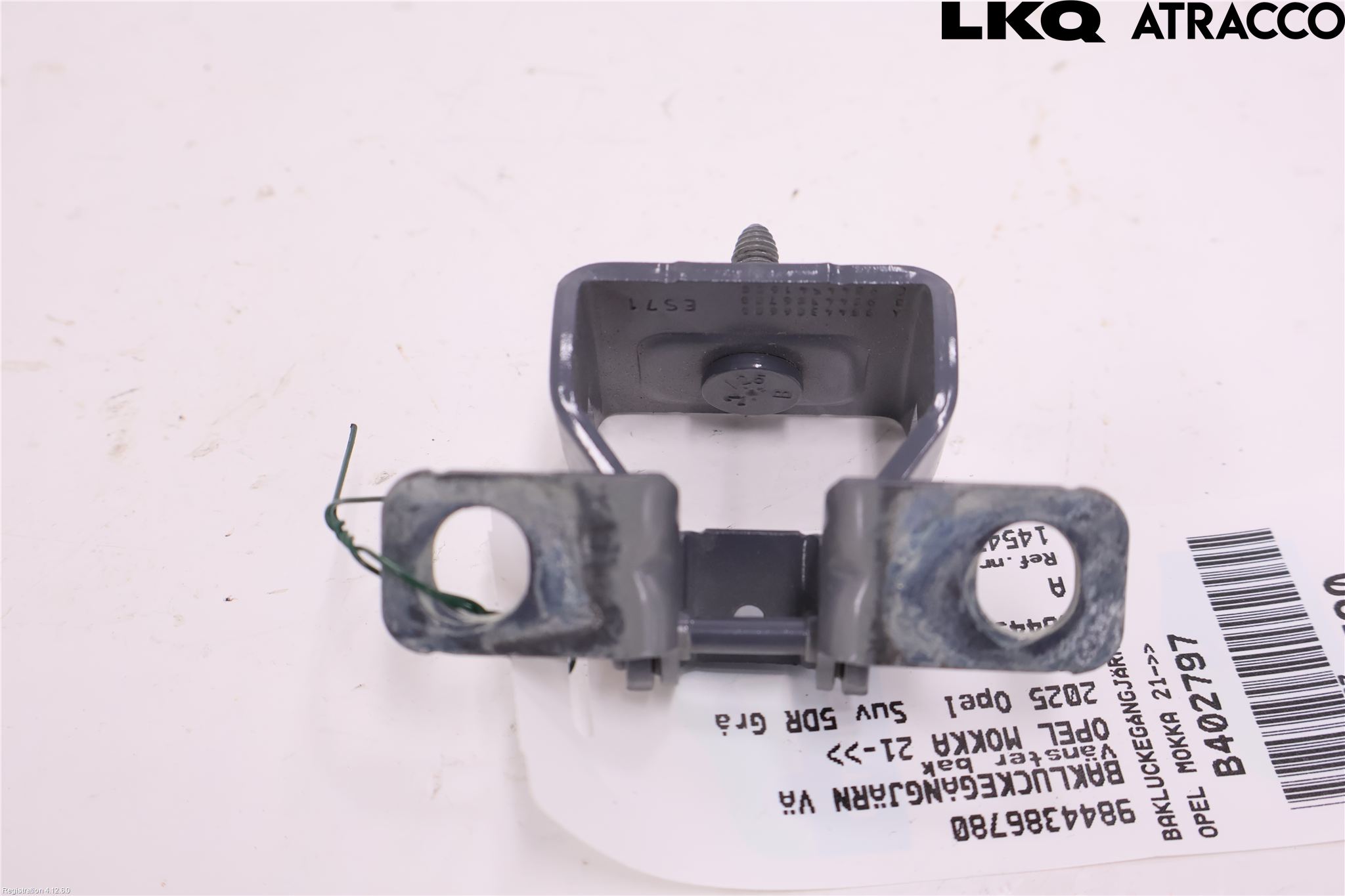 Opel MOKKA 21- Bakluke Hengsel Venstre