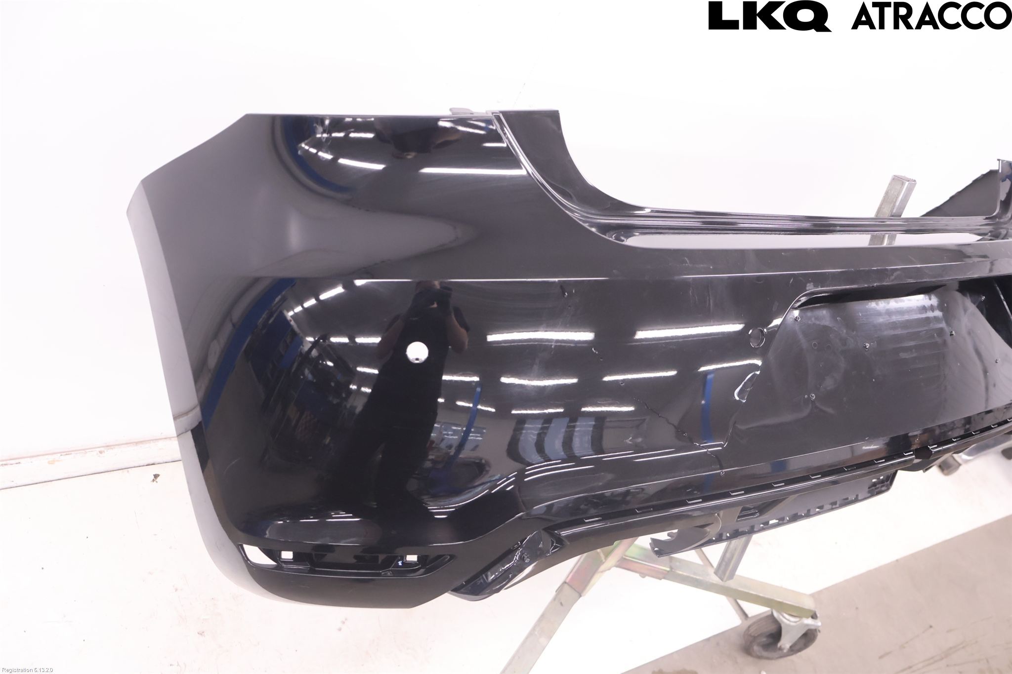 Volkswagen VW POLO 10-17 Støtfanger Bak Overtrekk