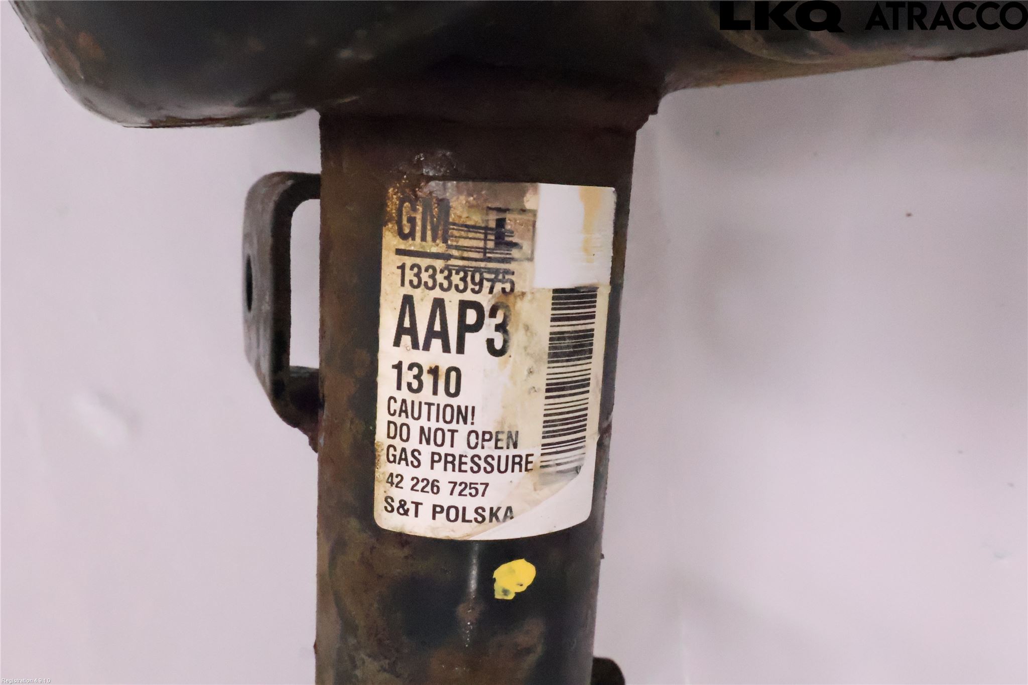 Opel ASTRA J 10-15 Fjærbein Foran Venstre
