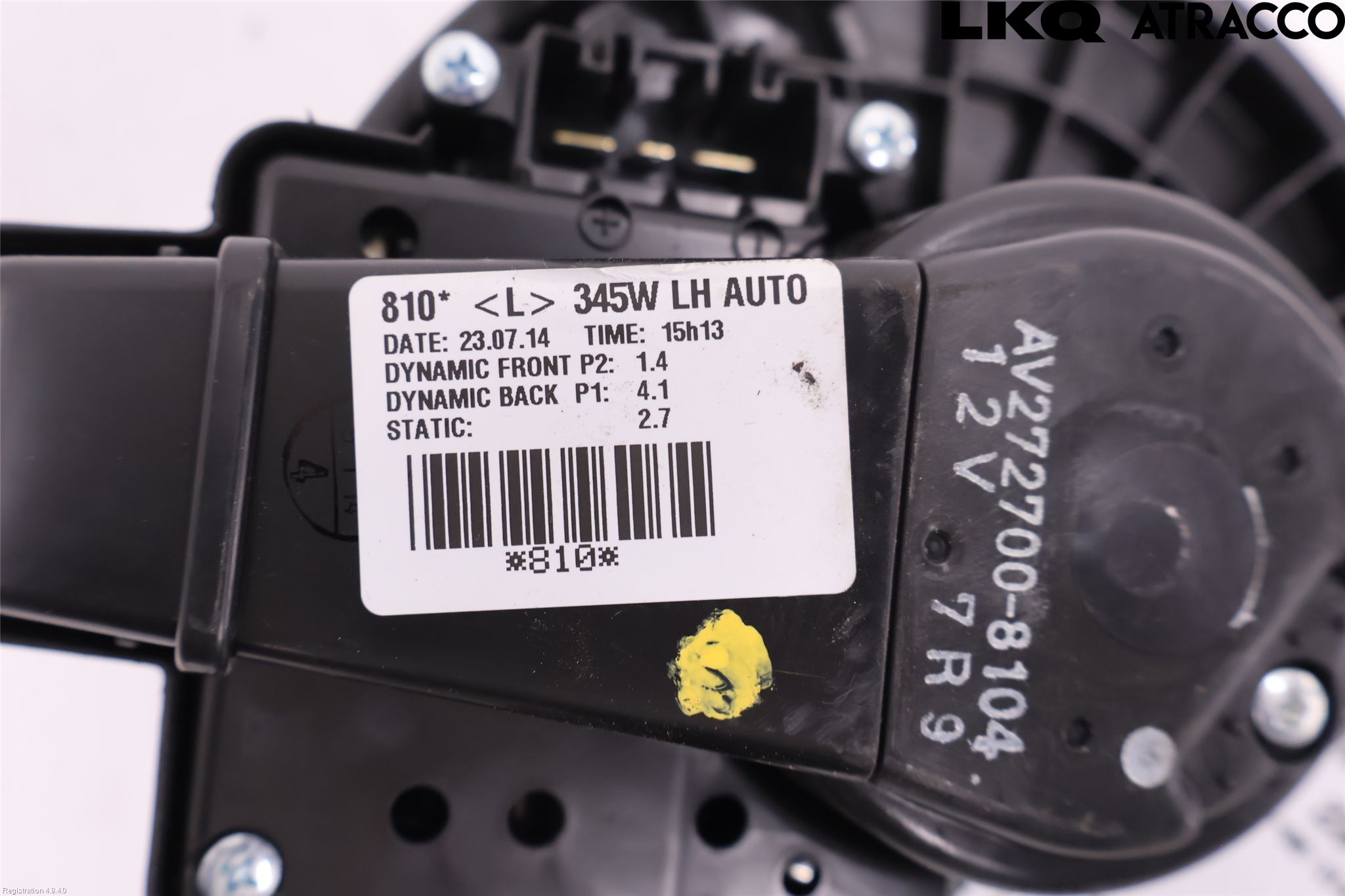 Toyota AVENSIS 09-15 Varmeapparat Viftemotor