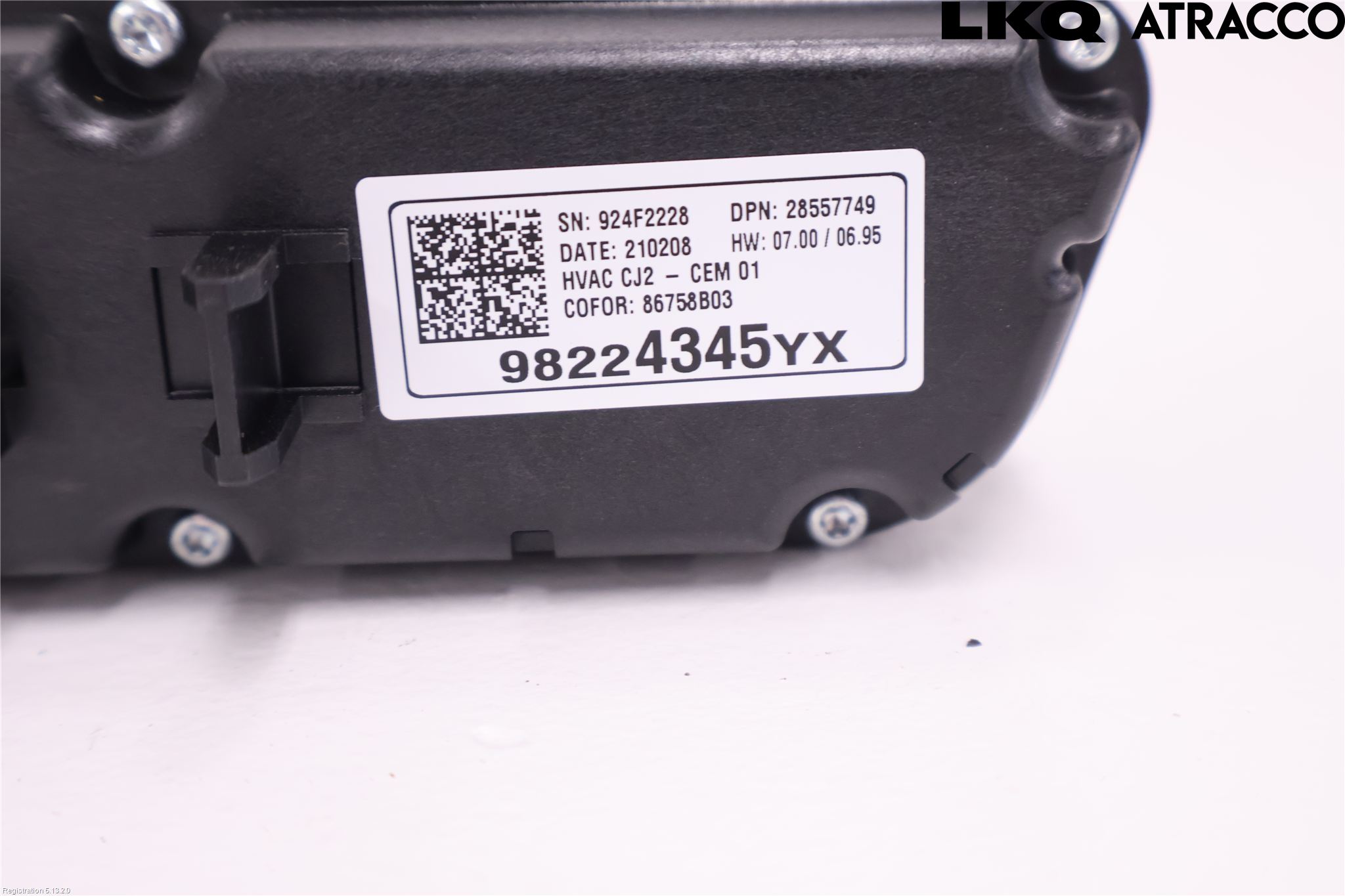 Opel GRANDLAND X 18- Varme Ac Betjening-Display