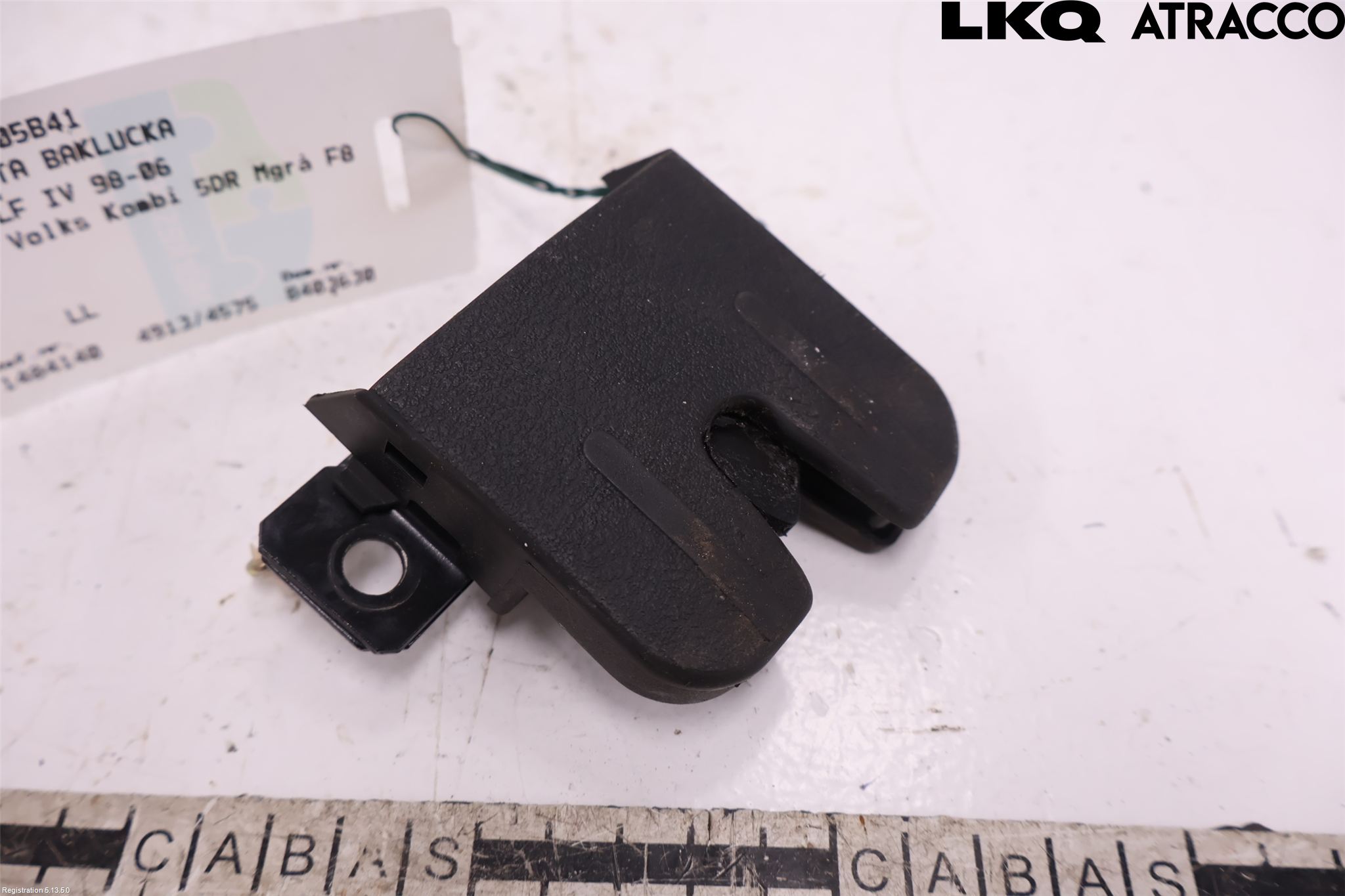 Volkswagen VW GOLF IV 98-06 Bakluke-Lokk Låsekasse