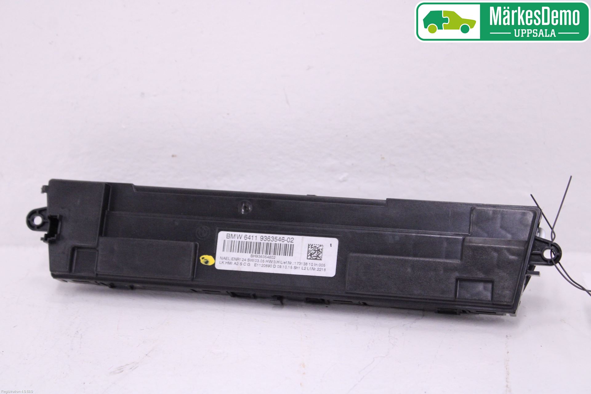 BMW 3 F30/F31/F80 12-19 Varme Ac Betjening-Display