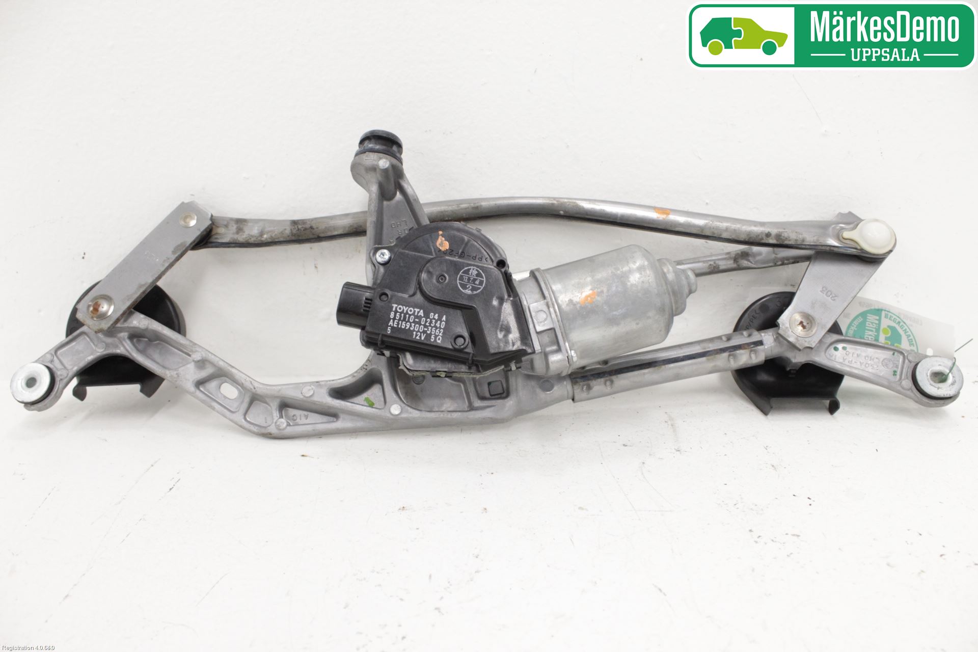 Toyota AURIS 13-19 Viskermotor Frontrute
