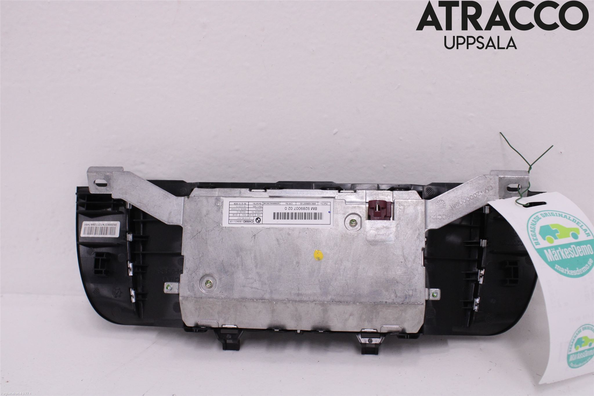 BMW 5 F10/F11/F18 09-17 Instr Skjerm Dvd-Gps-Ac-Tlf