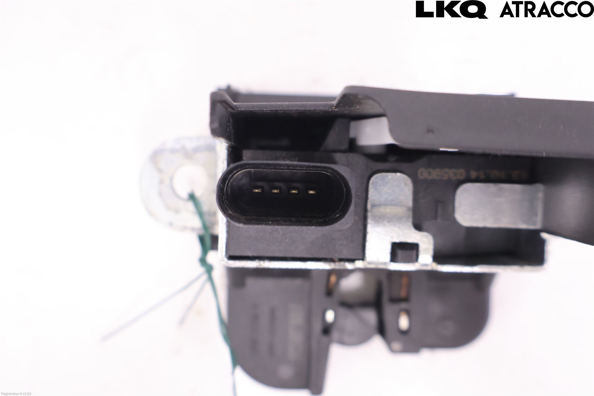 Volkswagen VW POLO 10-17 Bakluke-Lokk Låsekasse