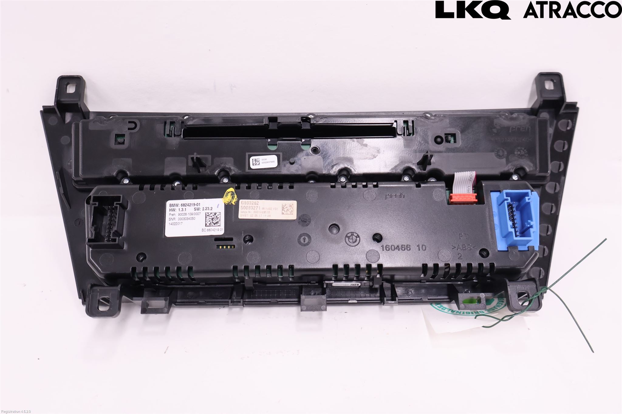 BMW 6 GRAN COUPÉ F06 12-19 Varme Ac Betjening-Display