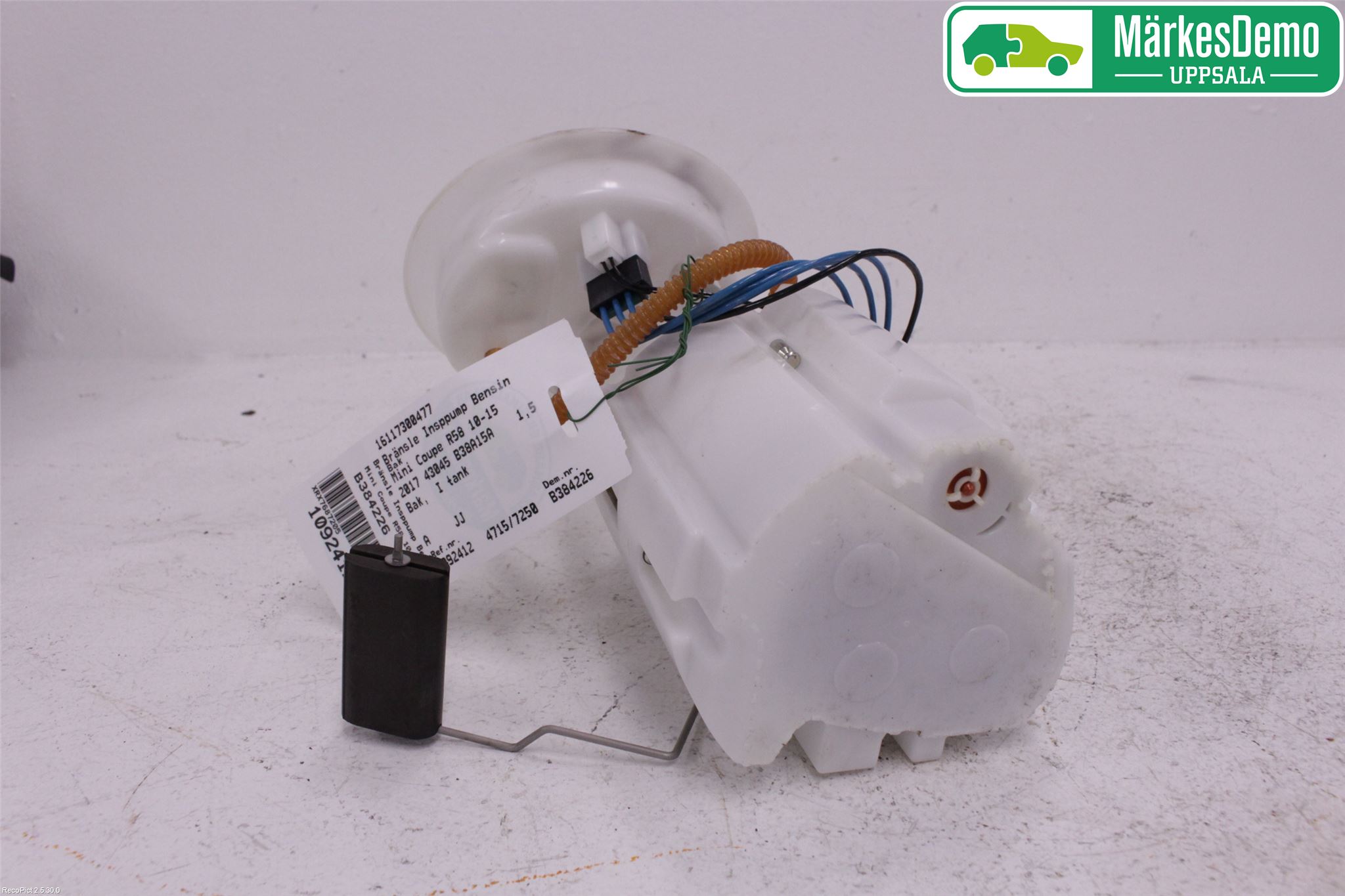 Mini ONE/COOPER 5DR F55 14-24 Drivstoffpumpe Innspr-Høytrykk